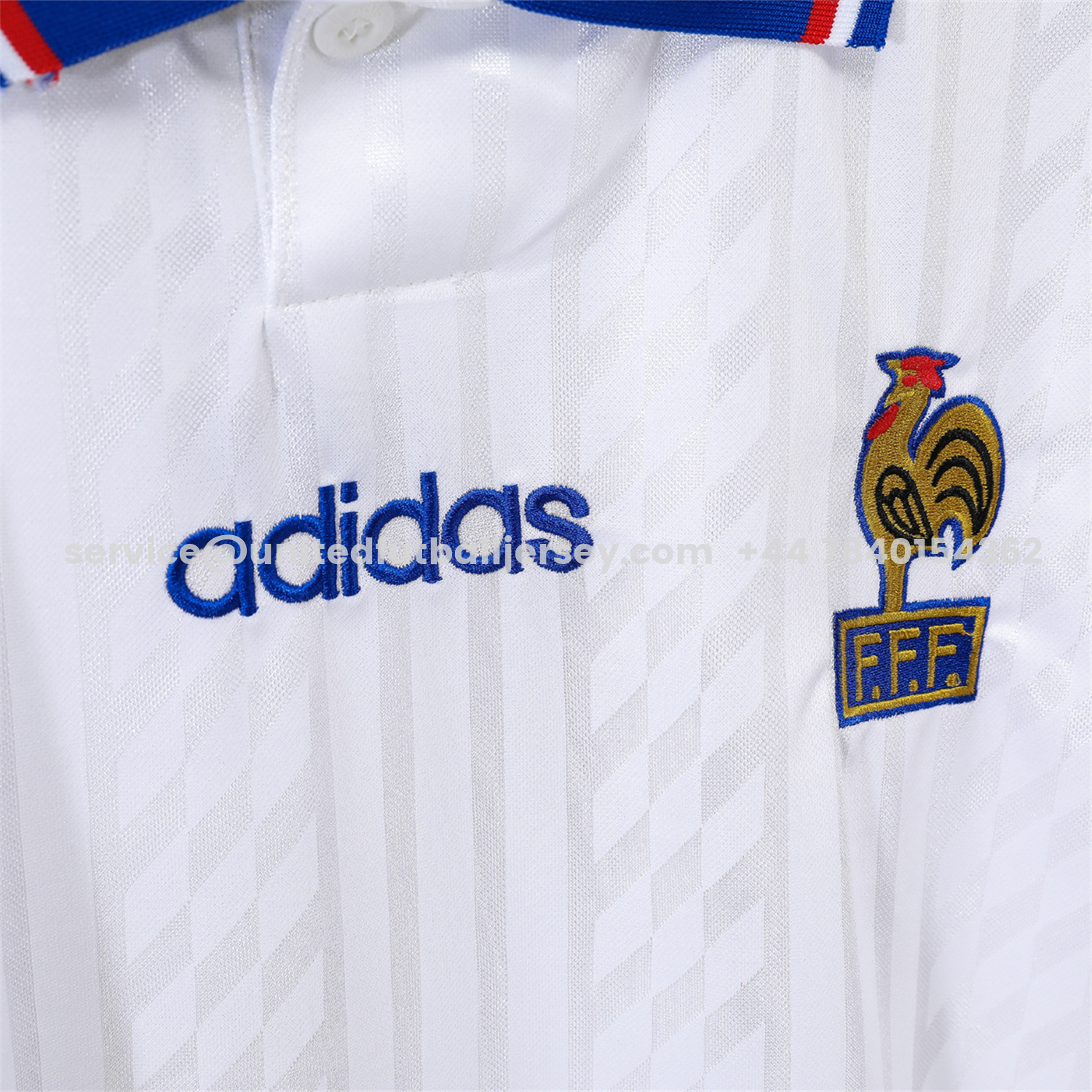 unitedfutballjersey-Retro France 1994 Away Jersey