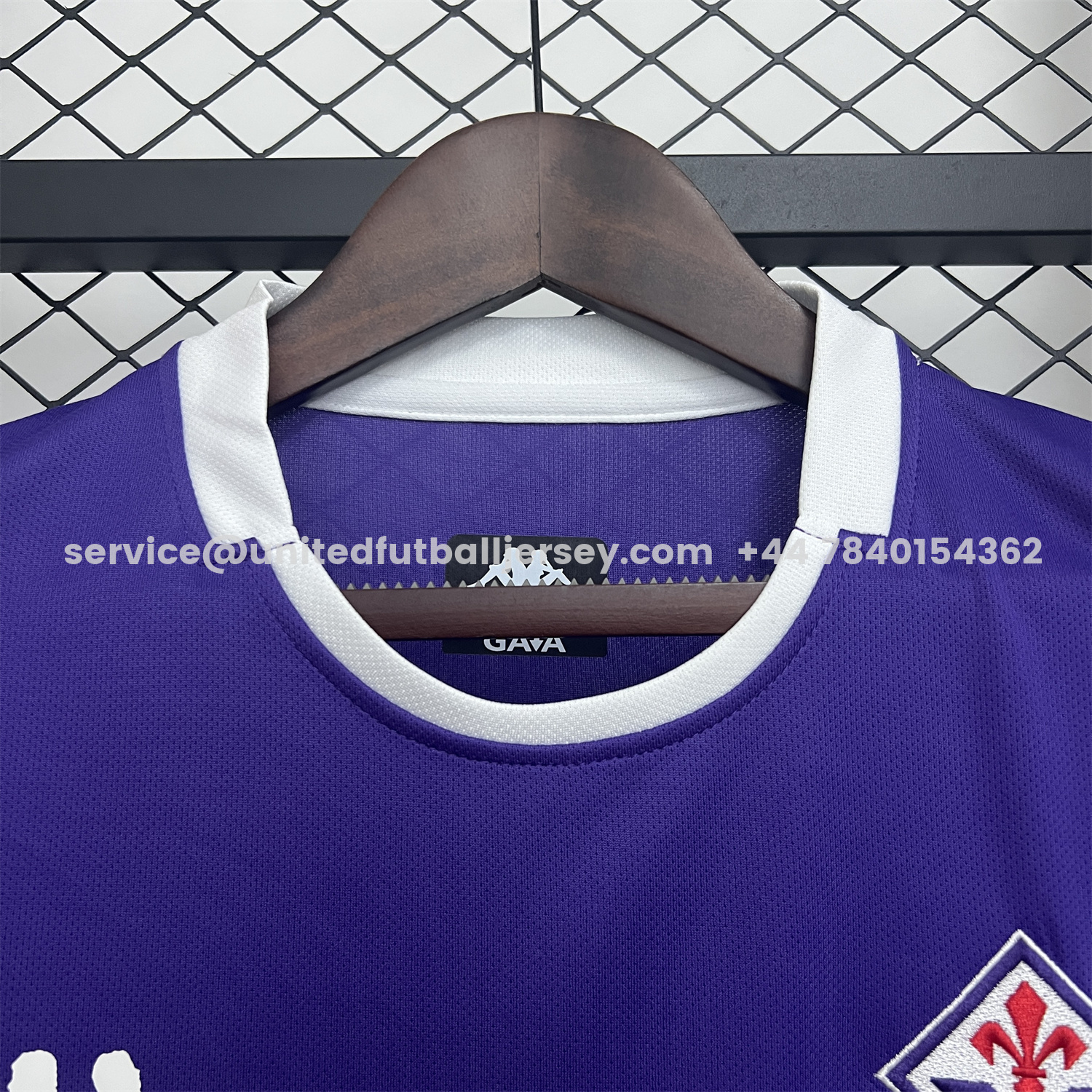 unitedfutballjersey-Fiorentina 25-26 Home Jersey - Fans Version