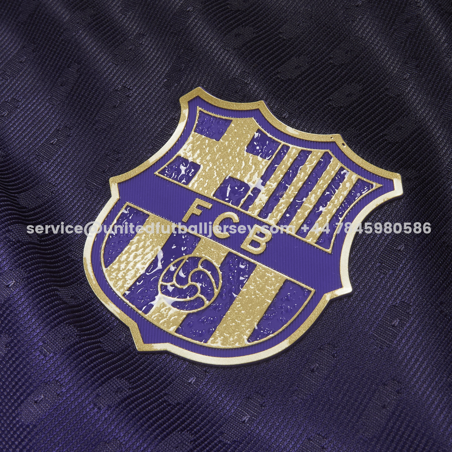 unitedfutballjersey-Barcelona 26-27 Away Purple-Black Gradient Jersey - Player Version