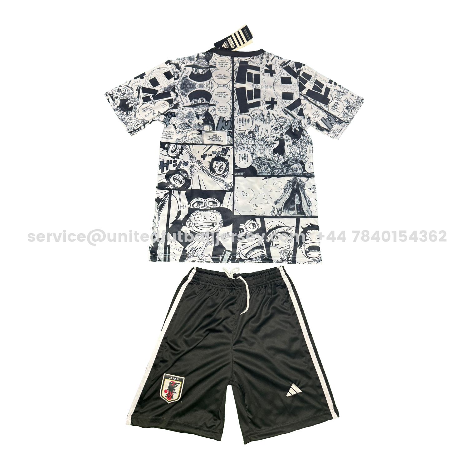 unitedfutballjersey-Japan 25-26 One Piece Sabo White Special Kids Kit
