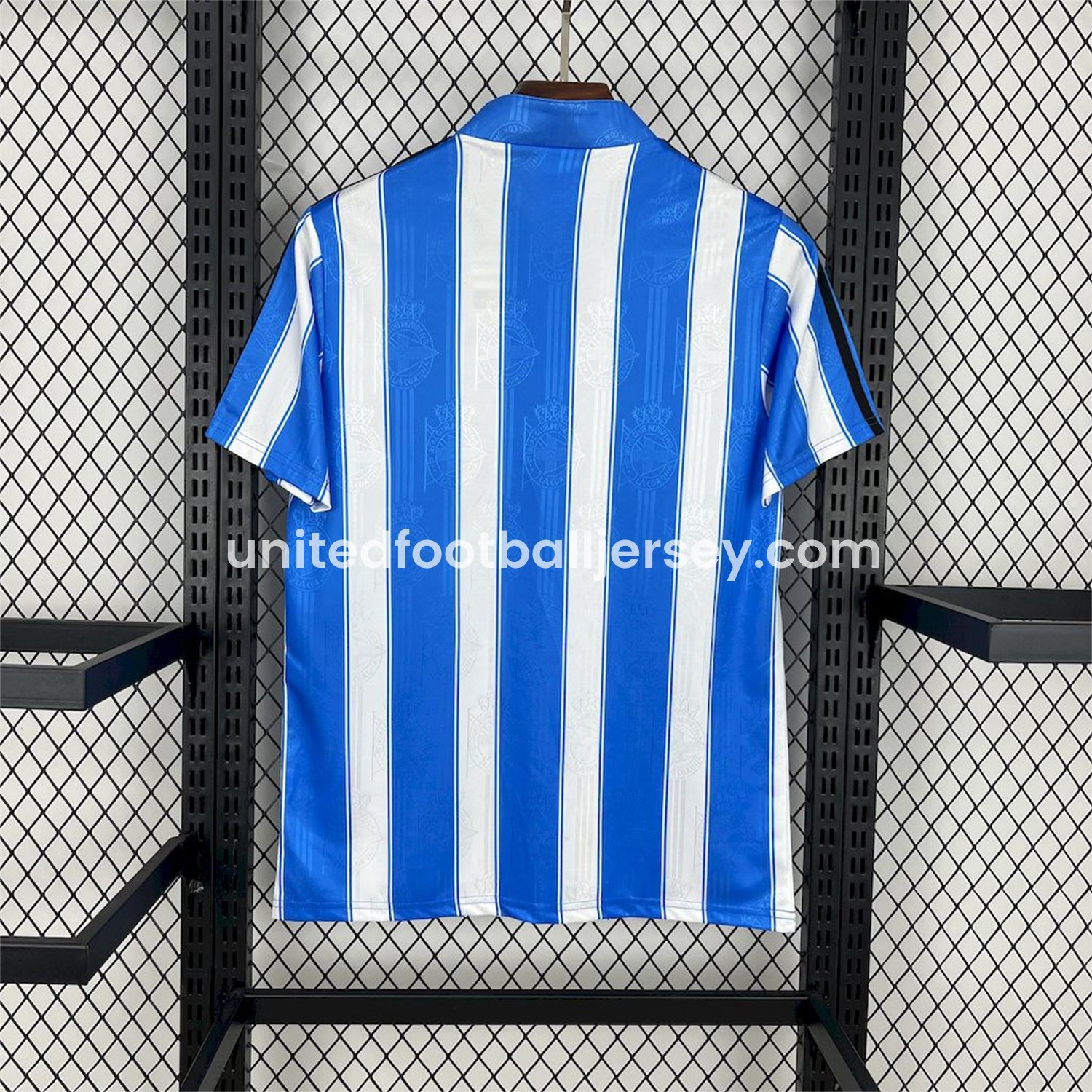 unitedfutballjersey-Retro Deportivo de La Coruña 1997-98 Home Jersey