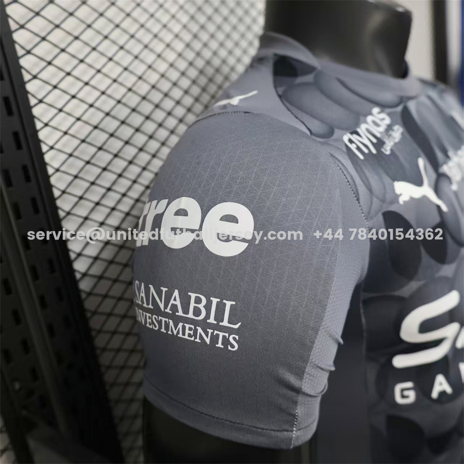 unitedfutballjersey-Al Hilal Riyadh Crescent 25-26 Third Grey Jersey - Player Version