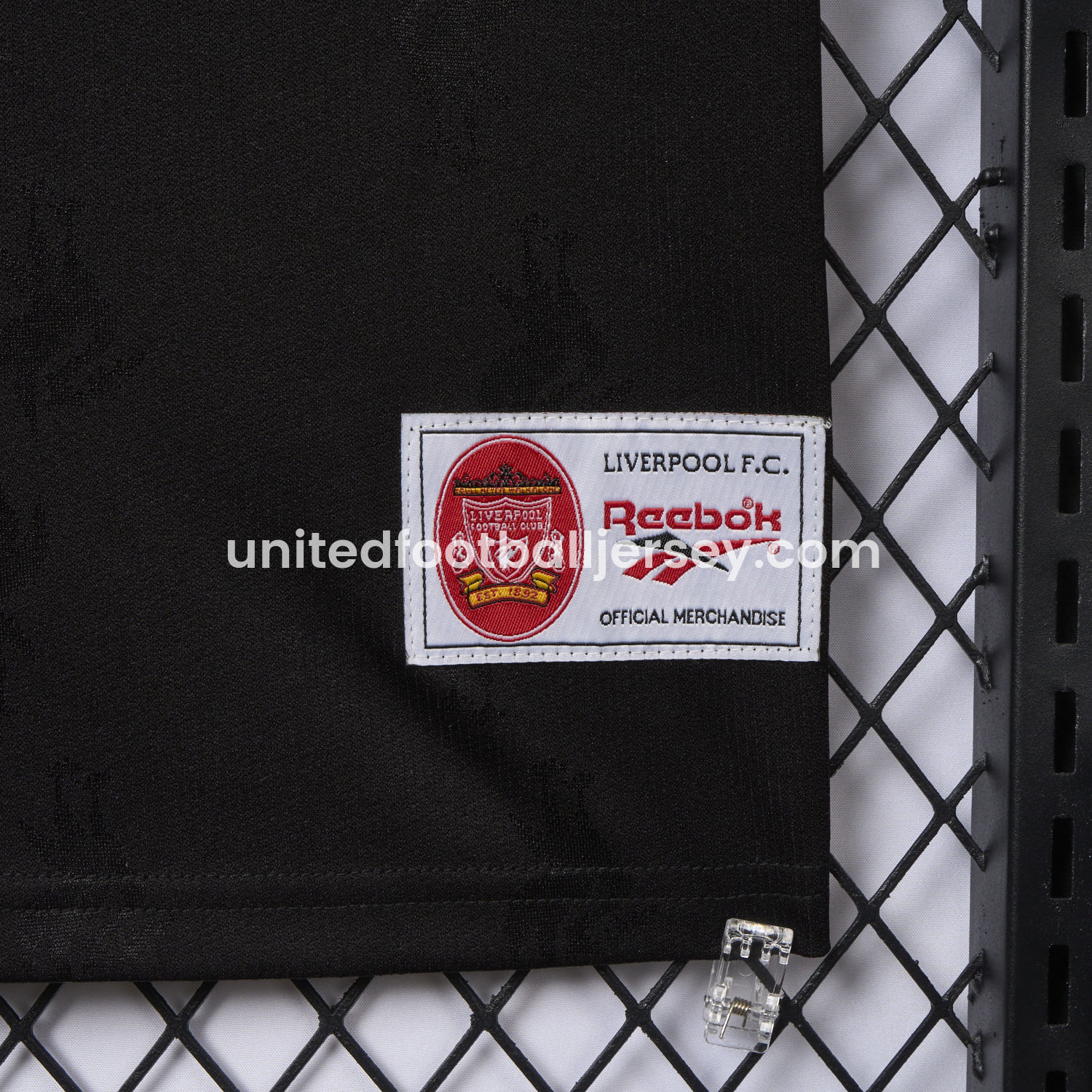 unitedfutballjersey-Retro Liver.pool 1996-97 Black Special Jersey