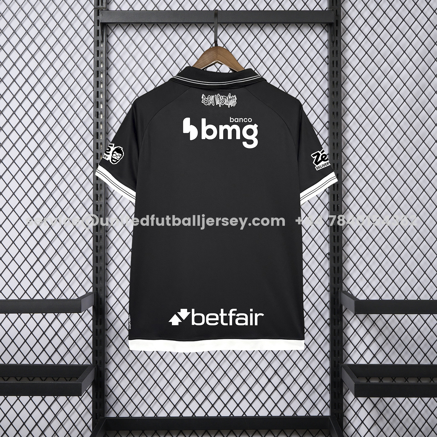 unitedfutballjersey-Vasco da Gama 25-26 Home Jersey With Sponsors - Fans Version