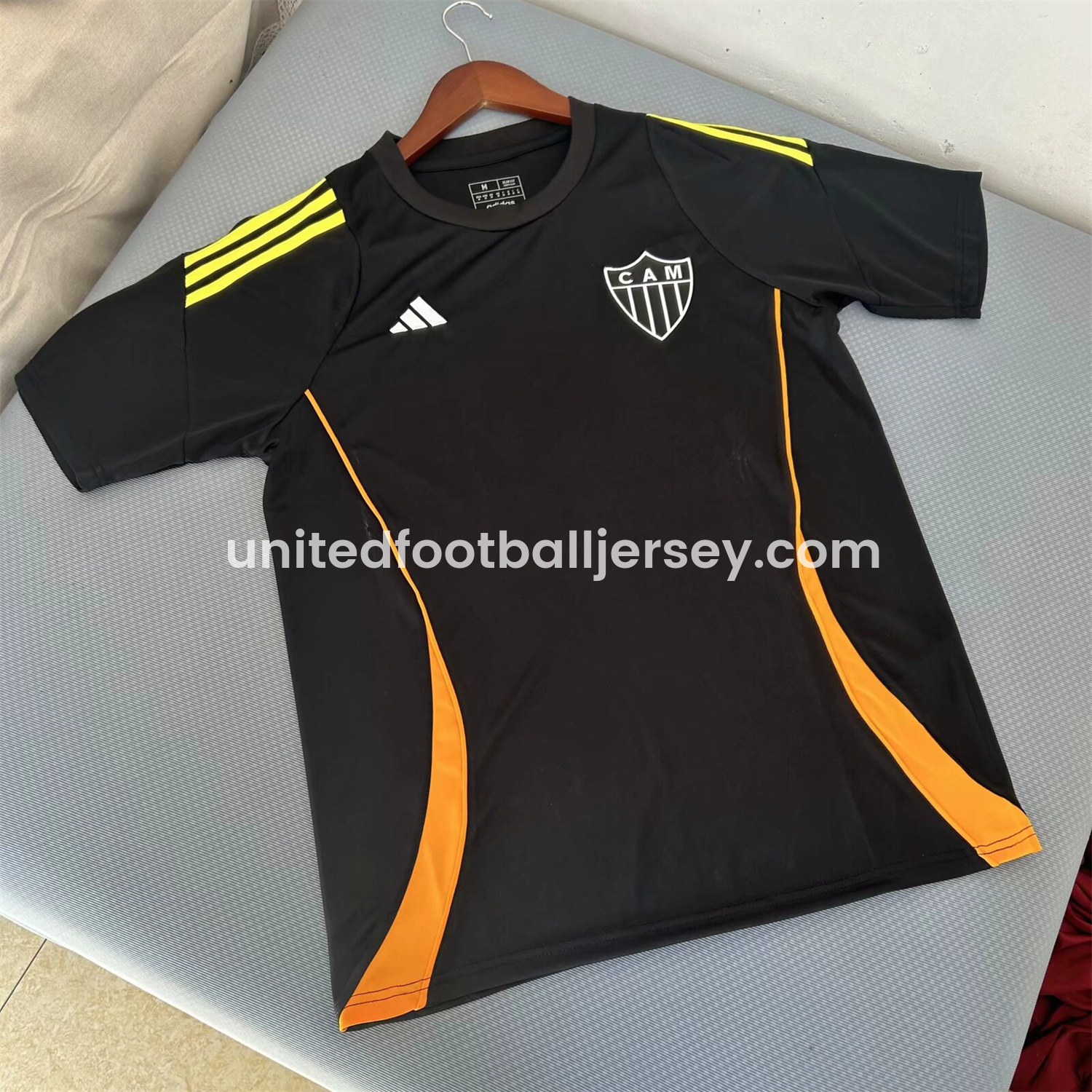 unitedfutballjersey-Atletico Mineiro 24-25 Black Training Round Neck Jersey - Fans Version