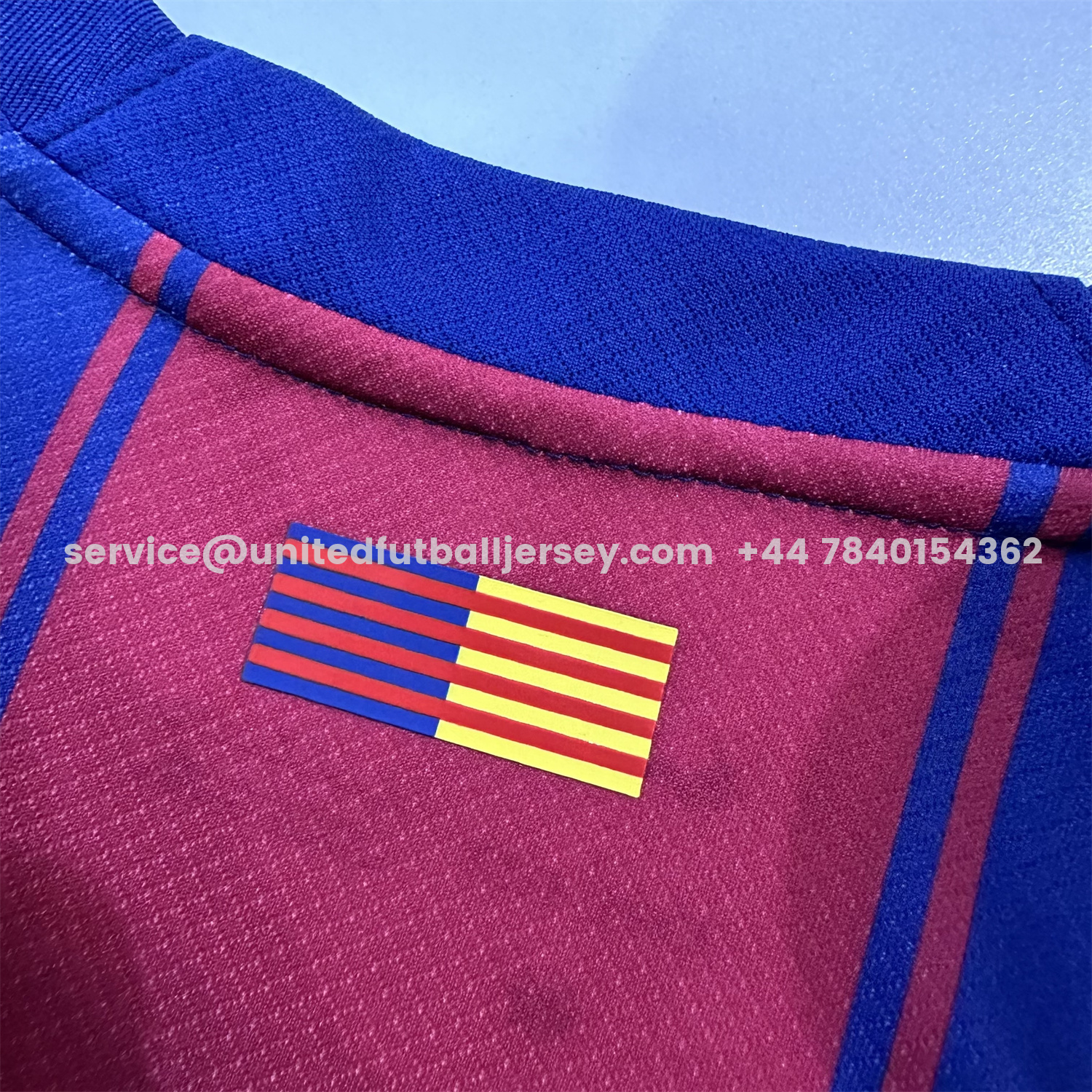 unitedfutballjersey-Barcelona 25-26 Home Unsponsored Jersey - Fans Version