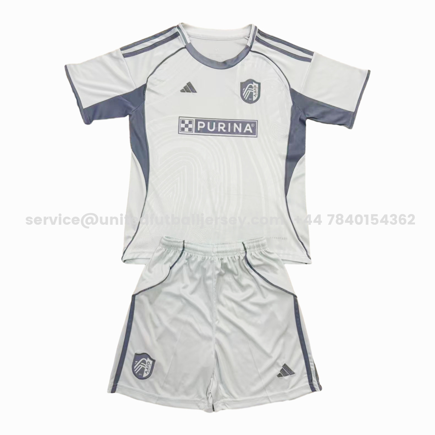 unitedfutballjersey-St. Louis City 25-26 Pre-Match Training Men's Adult Jersey Set - Fans Version