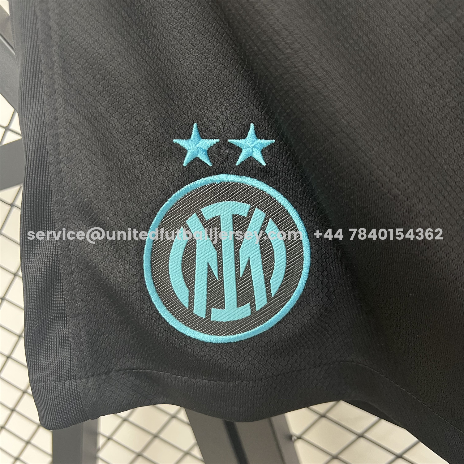 unitedfutballjersey-Inter Milan 25-26 Home Black Shorts - Fans Version
