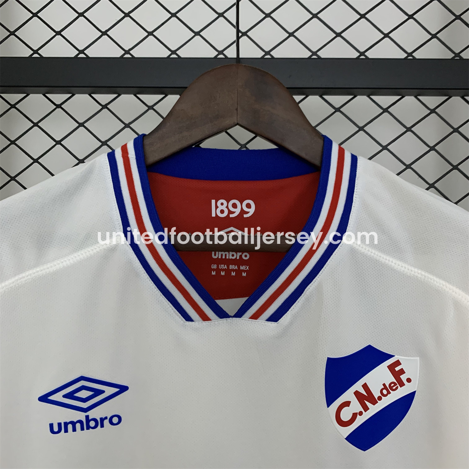 unitedfutballjersey-Uruguay Nacional Club Nacional de Football 25-26 White Training Jersey - Fans Version