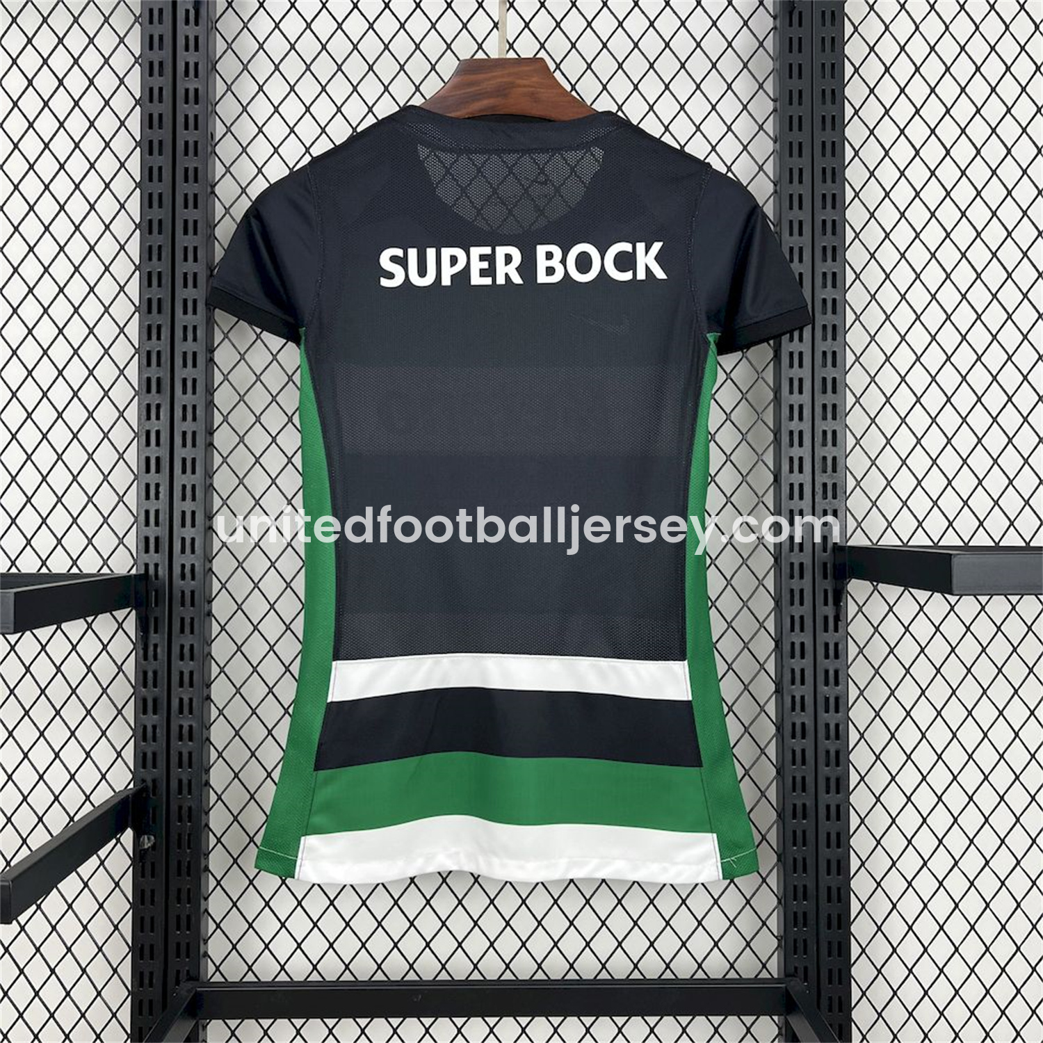 unitedfutballjersey-Women's Sporting CP Portugal 24-25 Home Jersey - Fans Version