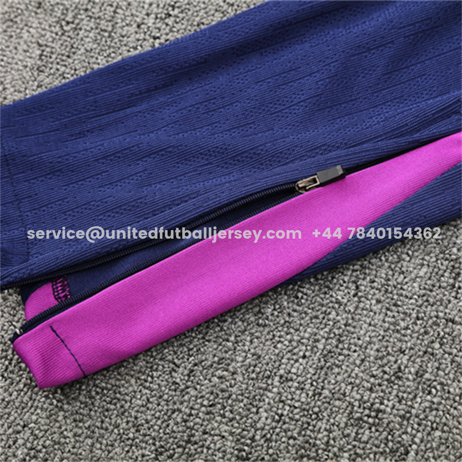 unitedfutballjersey-Barcelona 25-26 Long Sleeve Training Set - Royal Blue Top Yellow Sponsor & Royal Blue Pants