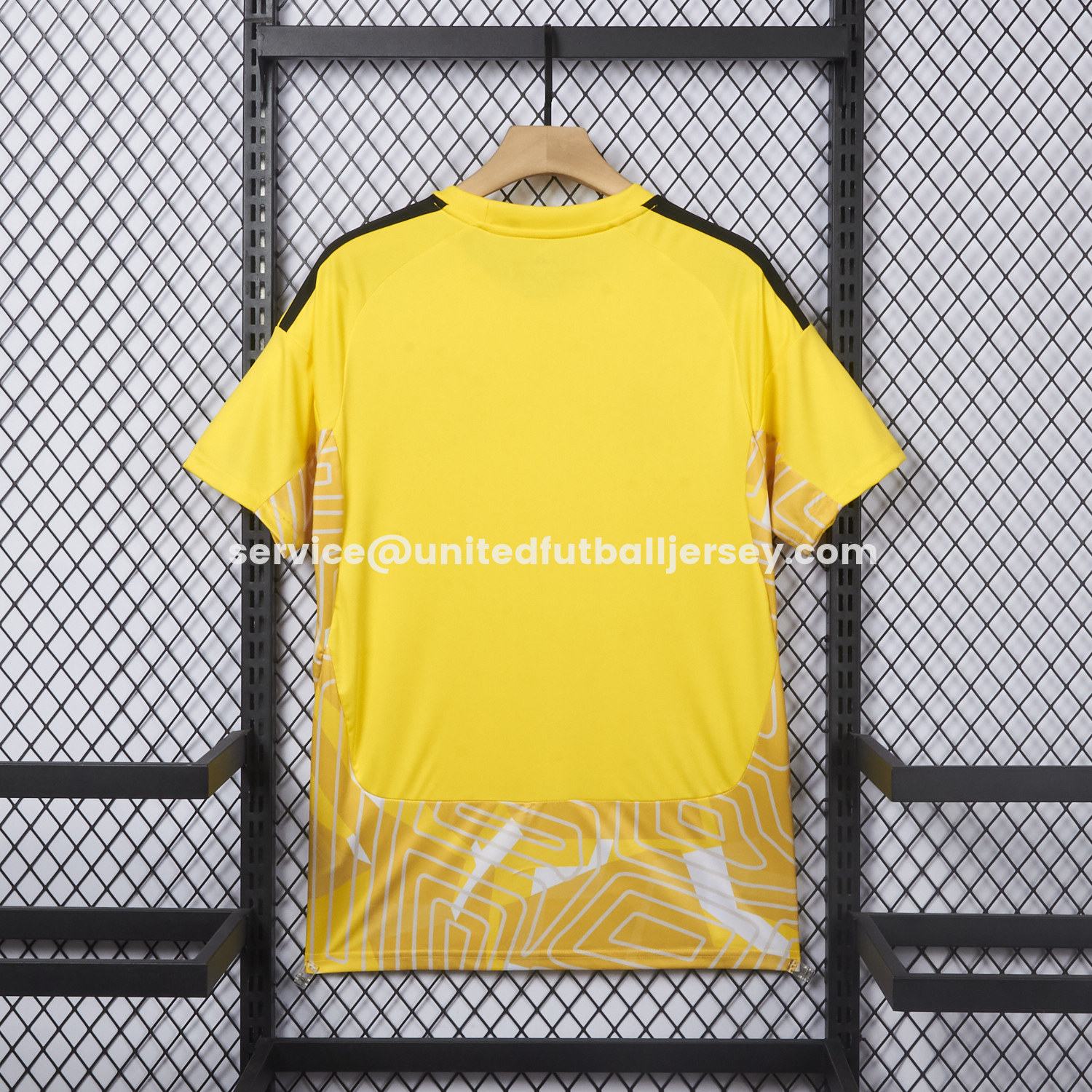 unitedfutballjersey-S-c-o.t l.a-n.d 2026 Yellow Goalkeeper Jersey - Fans Version