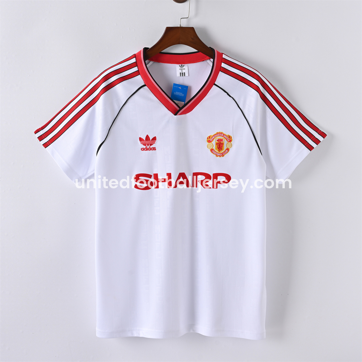 unitedfutballjersey-Retro Manchester United 1988-90 Away Jersey