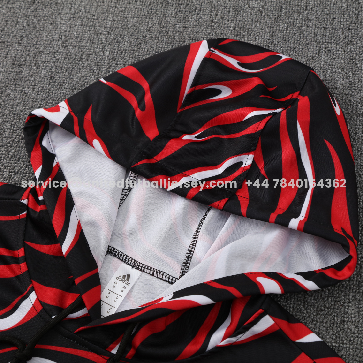 unitedfutballjersey-Manchester United 25-26 Traning Hoodie Set - Flowing Red Hoodie With Black Pants