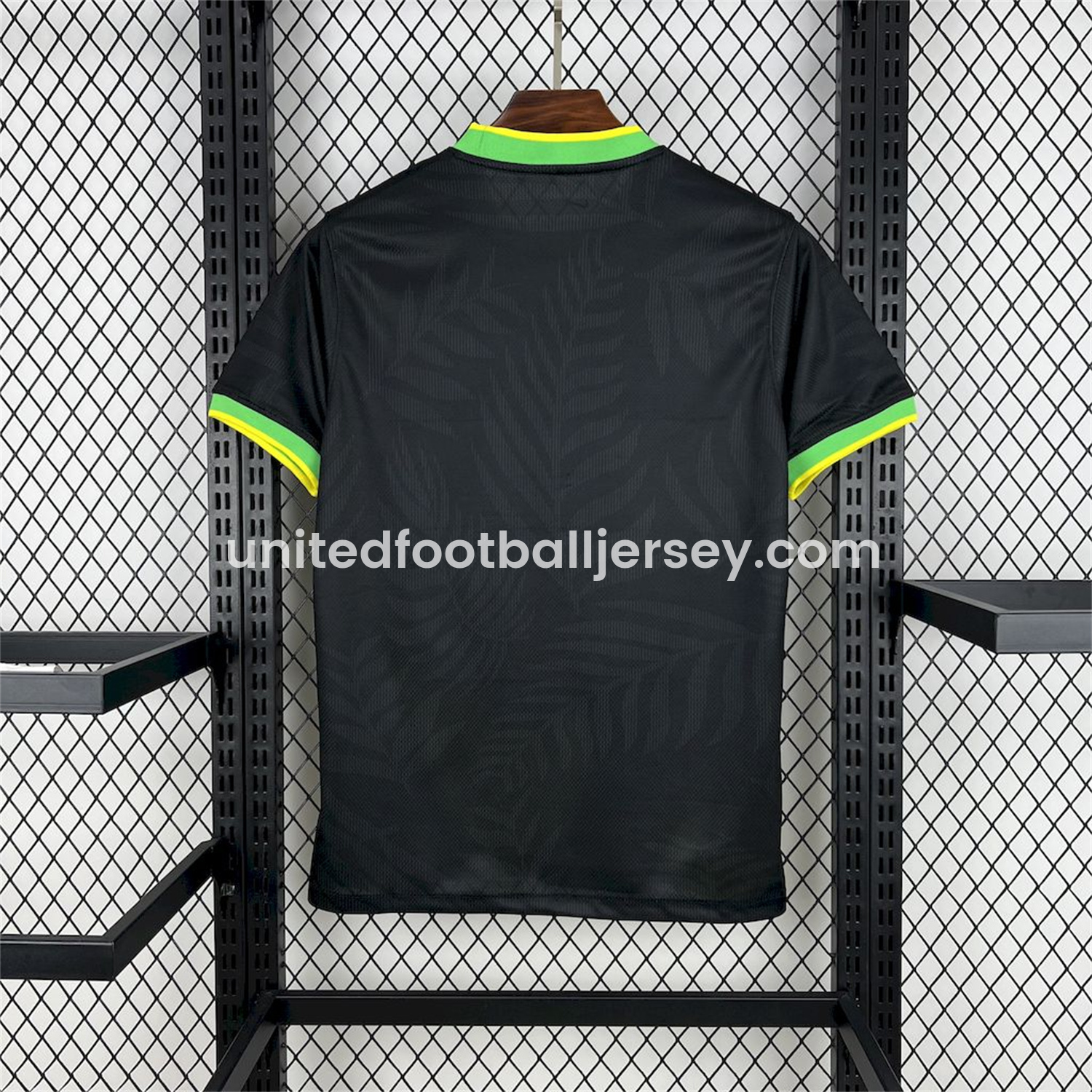 unitedfutballjersey-Brazil 25-26 Yellow Dove Black Jersey - Fans Version