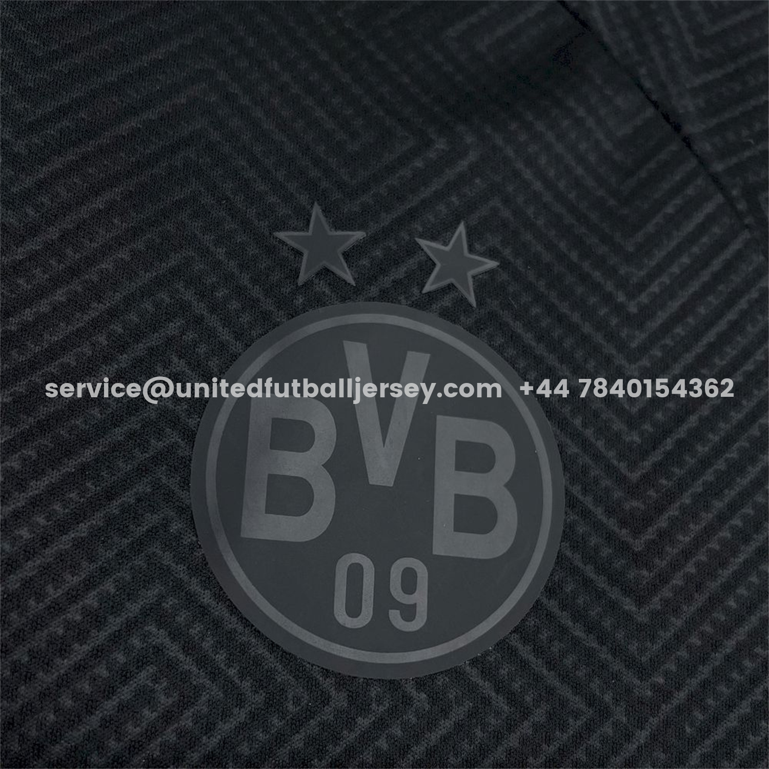 unitedfutballjersey-Retro Dortmund 2019-20 110th Anniversary Black Jersey