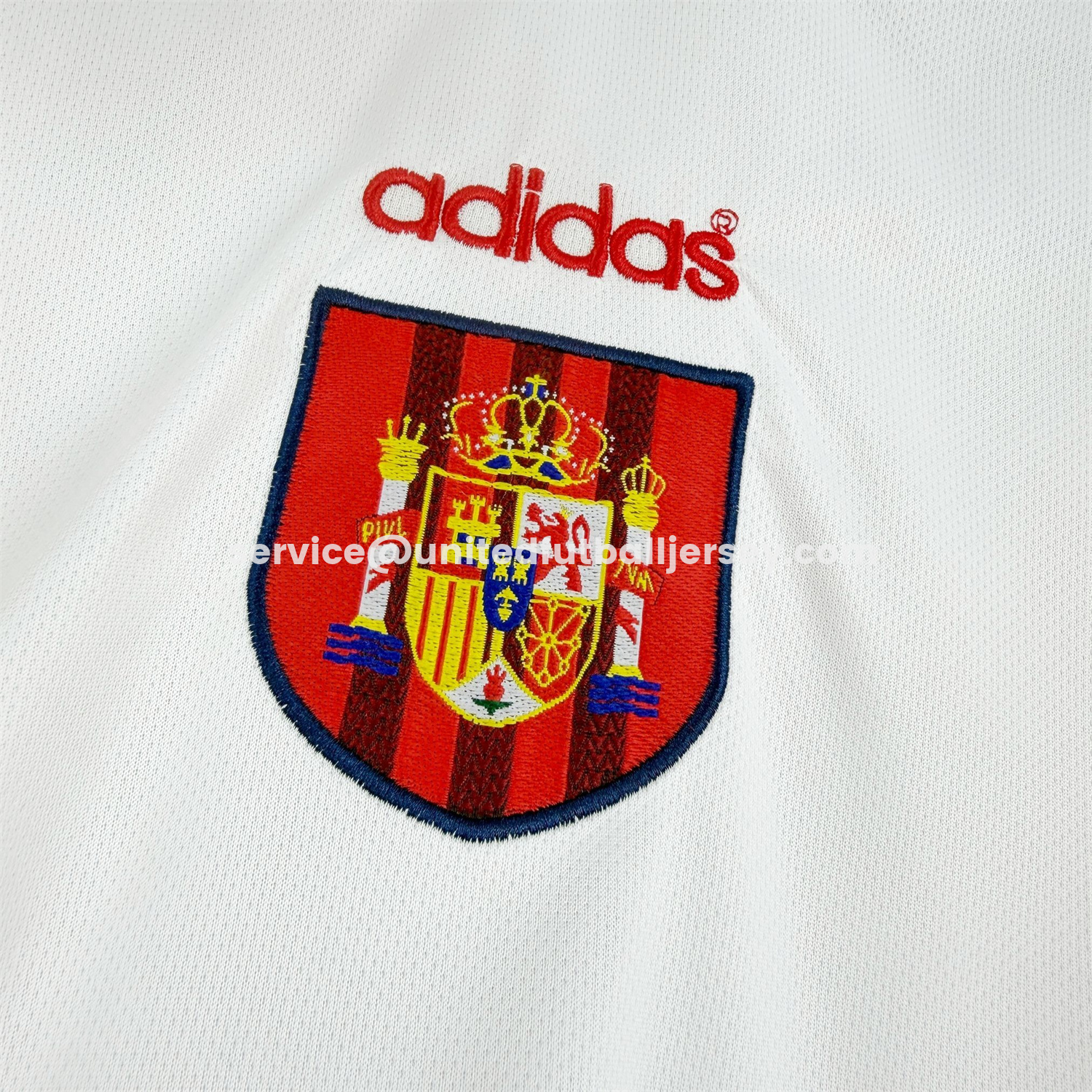 Retro Spain 1996 Away Long Sleeves Jersey - Fans Version:football jersey mysite: unitedjerseyfootball 邓江浪:football