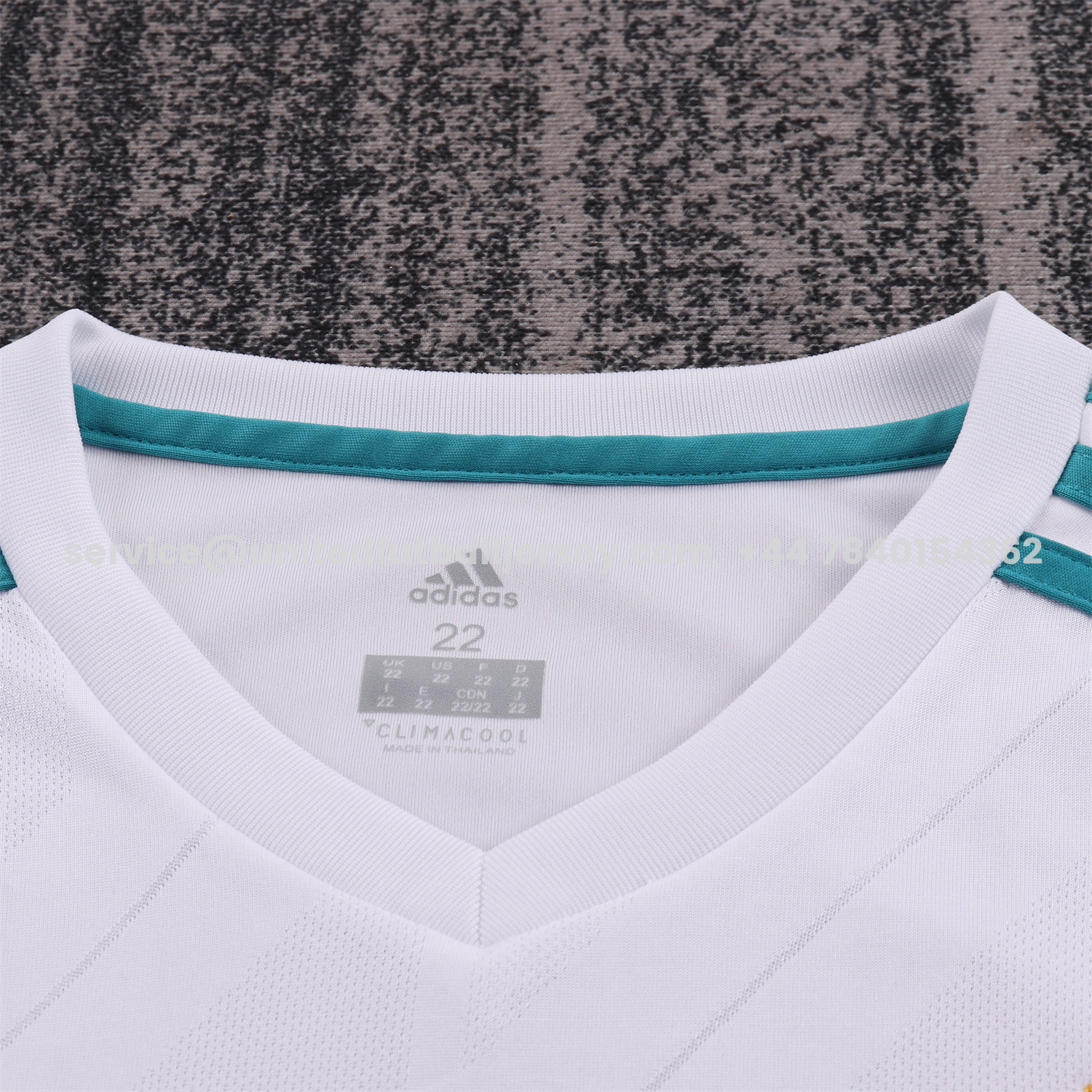 unitedfutballjersey-Retro Real Madrid 17-18 Home Long Sleeves Kids Kit