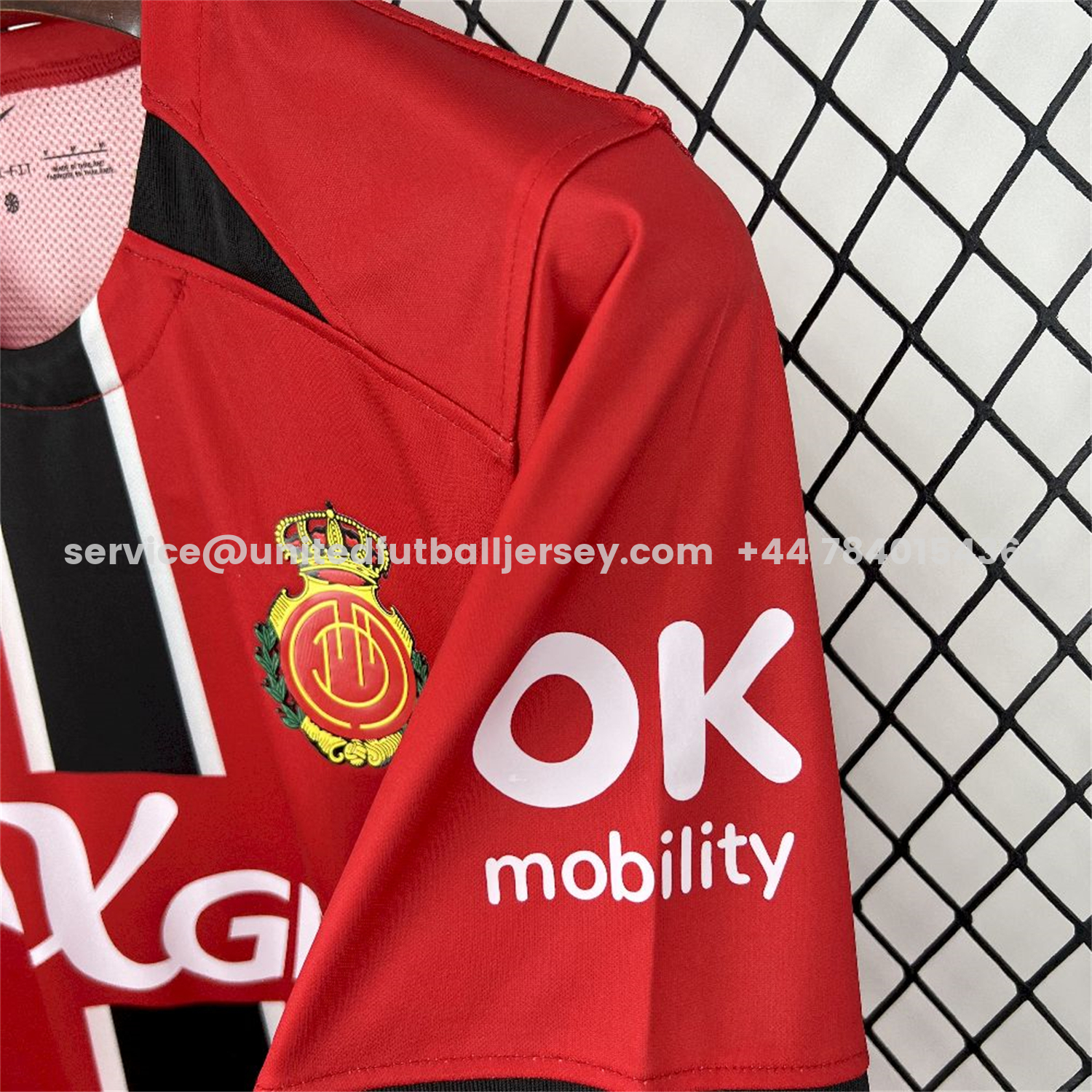 unitedfutballjersey-Mallorca 25-26 Home Red Jersey - Fans Version