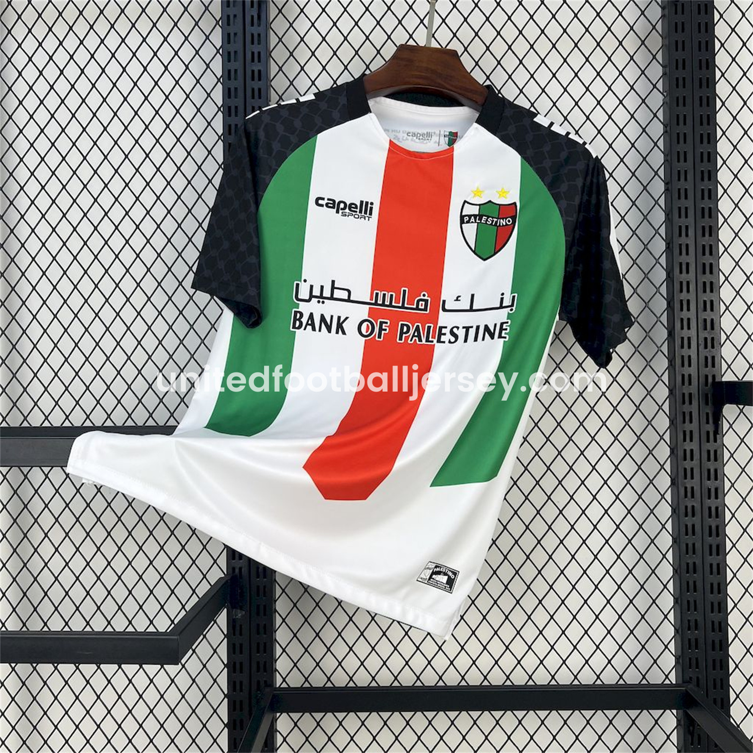 unitedfutballjersey-Club Deportivo Palestino 25-26 Home Jersey - Fans Version