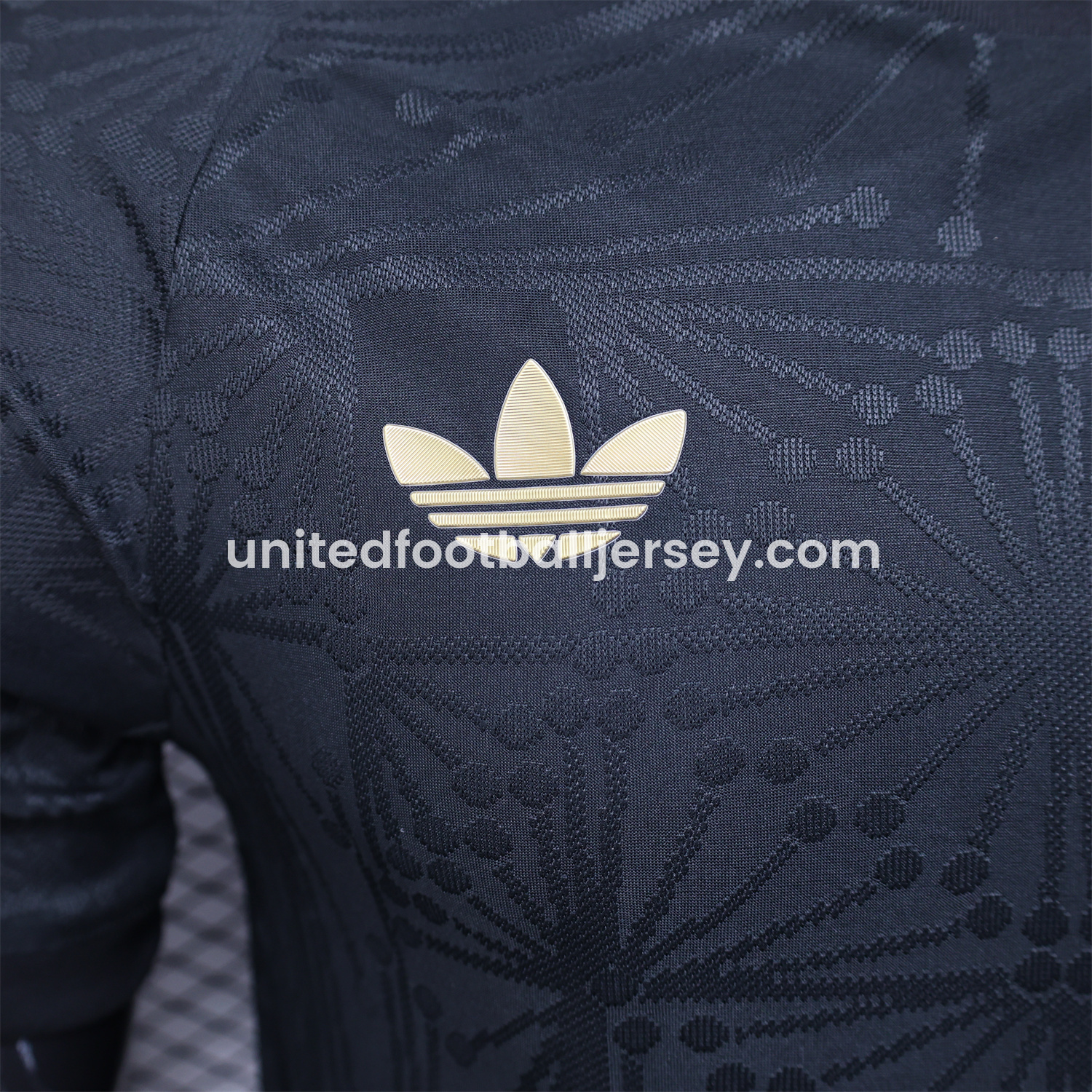 unitedfutballjersey-Mexico 2025 Gold Cup Black Special Edition Jersey - Player Version