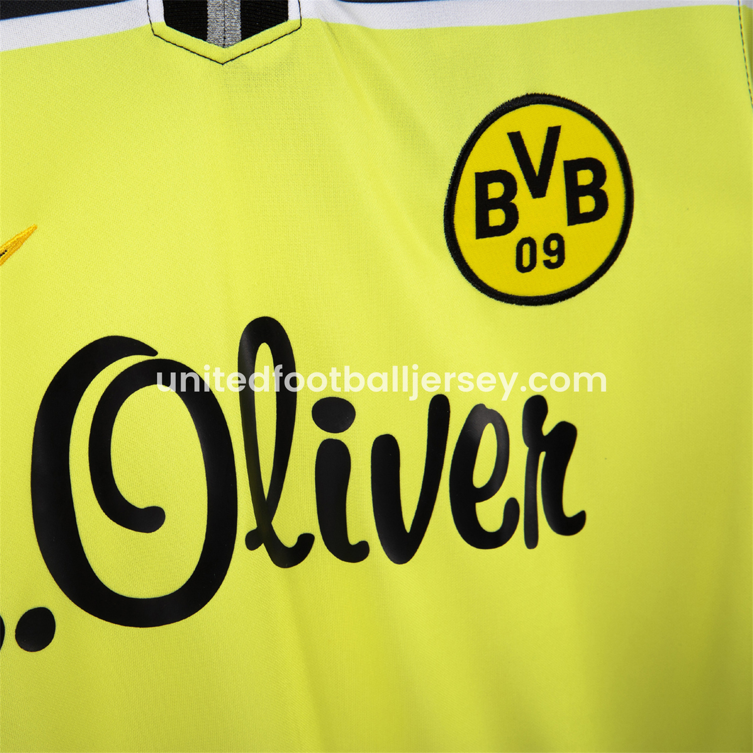 unitedfutballjersey-Retro Dortmund 1997-98 Home Jersey
