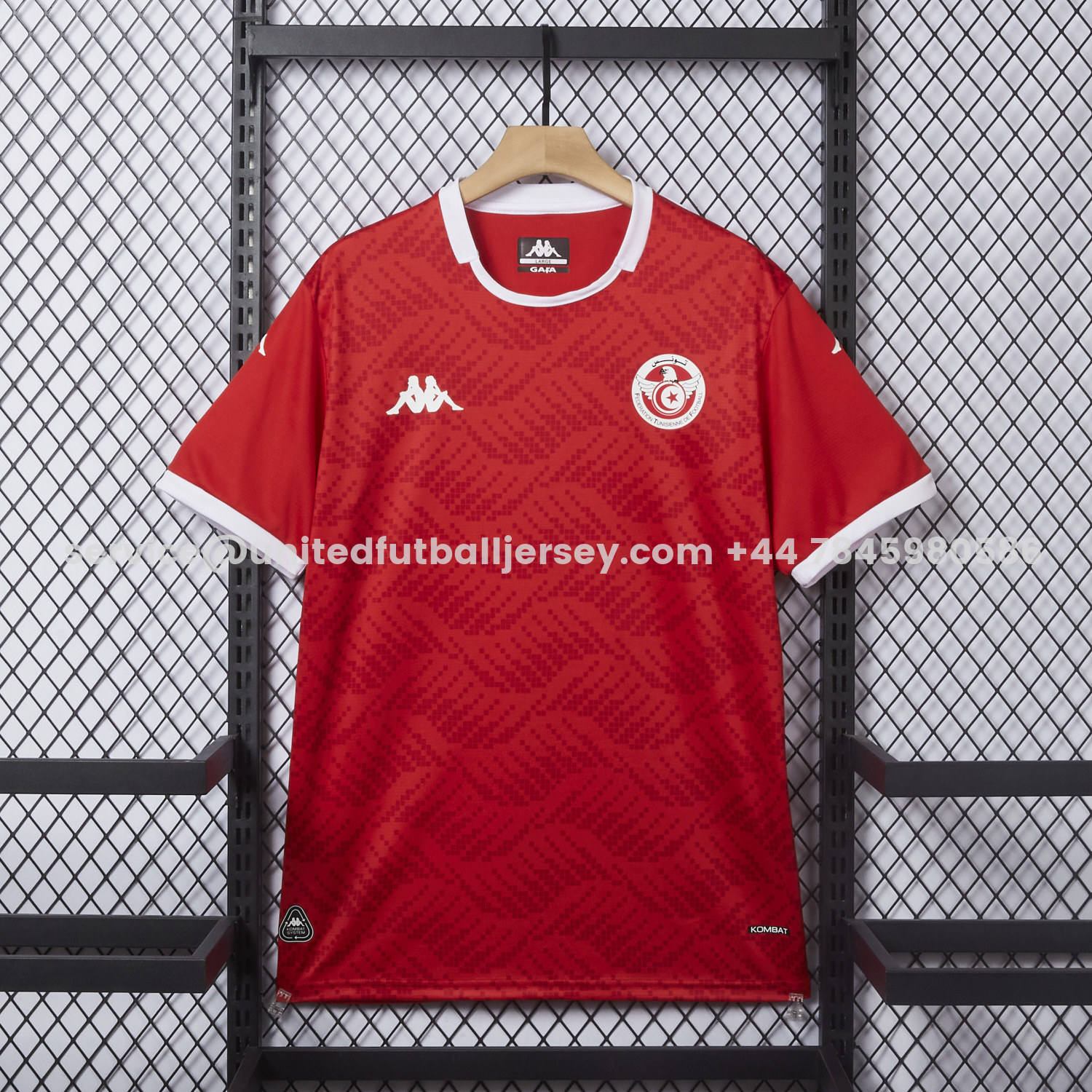 unitedfutballjersey-Tunisia 2026 Home Red Jersey - Fans Version