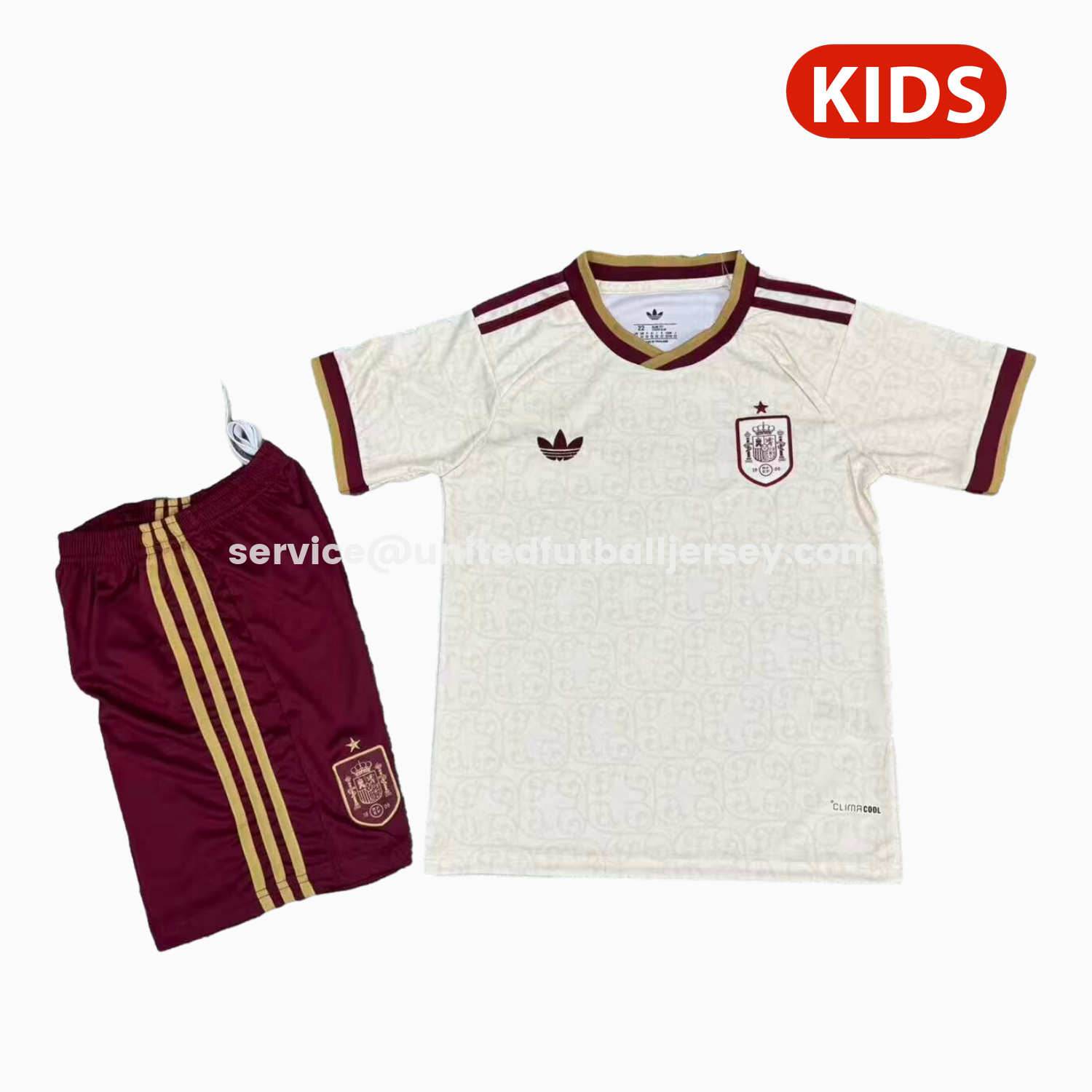 unitedfutballjersey-Spain 2026 Away Kids Kit
