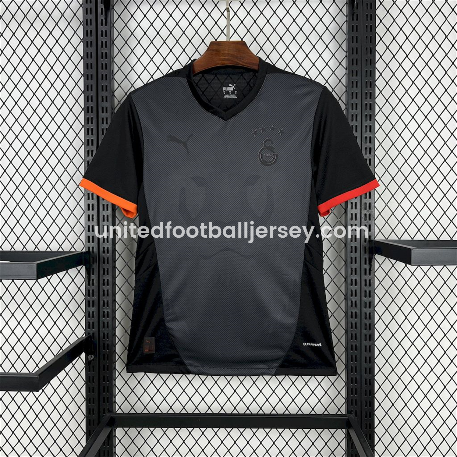 unitedfutballjersey-Galatasaray 24-25 Black Special Edition Jersey - Fans Version