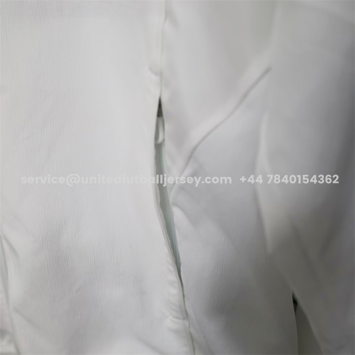 unitedfutballjersey-Real Madrid 25-26 White Windbreaker Jacket