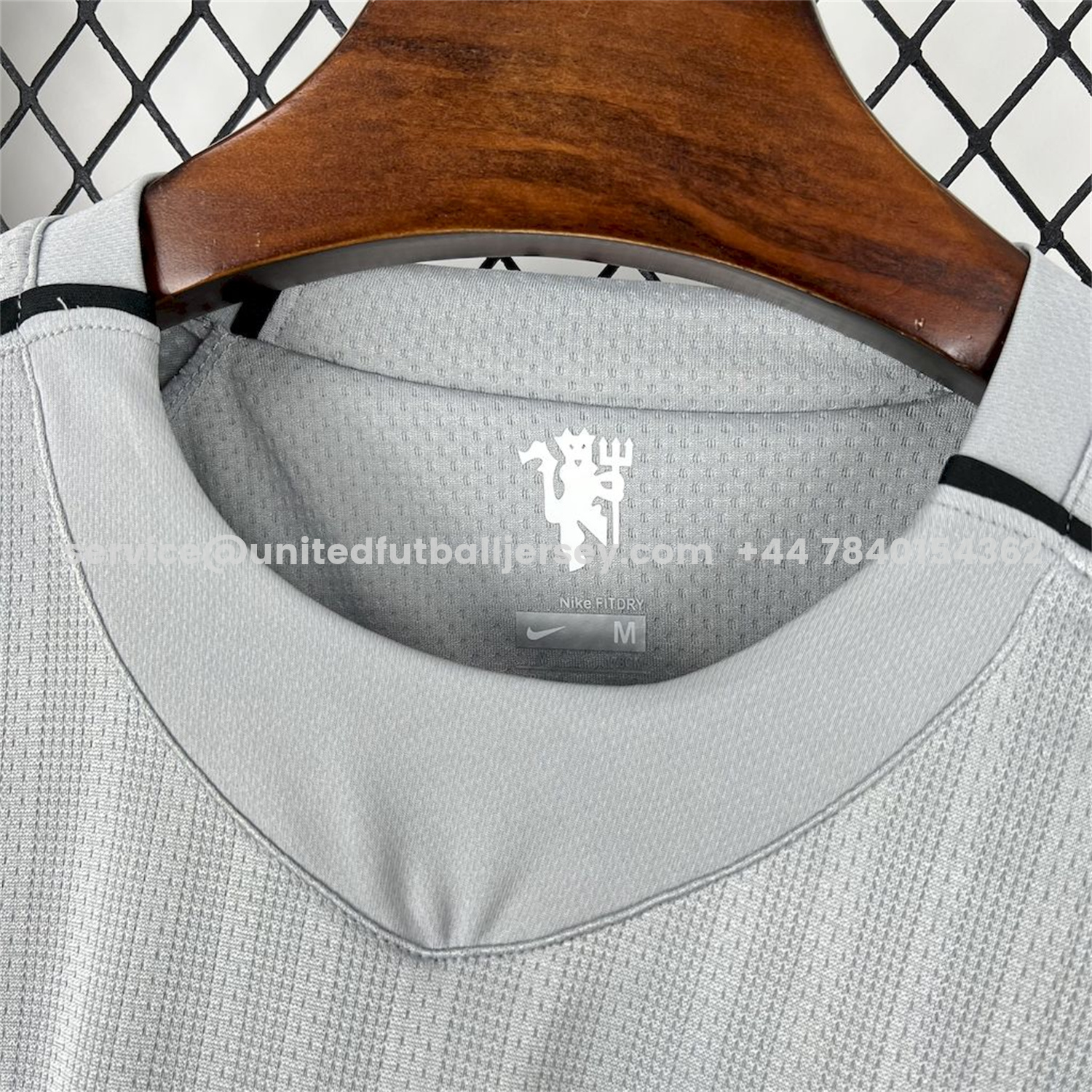 unitedfutballjersey-Retro Manchester United 2007-08 Grey Goalkeeper Jersey