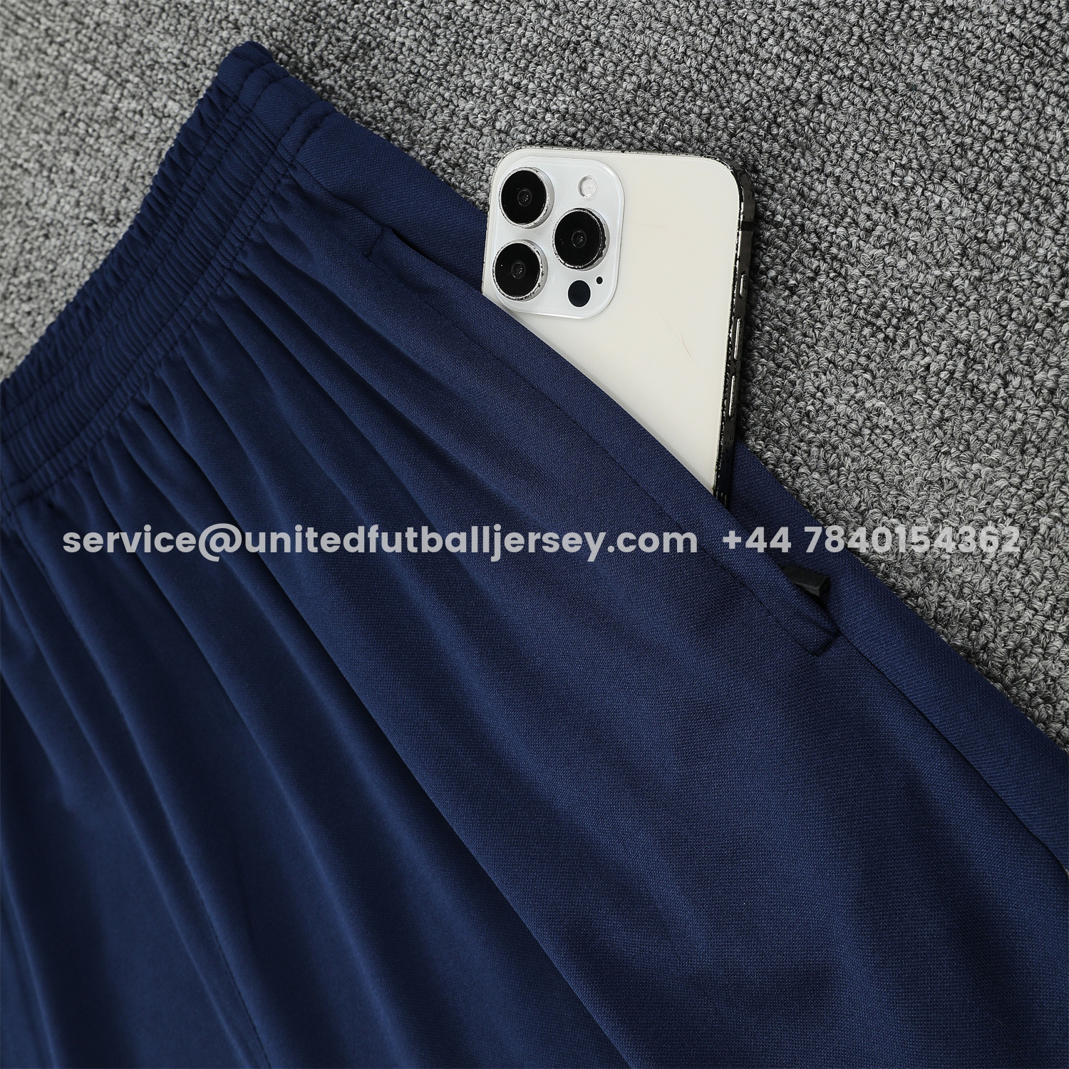 unitedfutballjersey-Inter Milan 25-26 Vest Training Set - White Vest & Blue Shorts