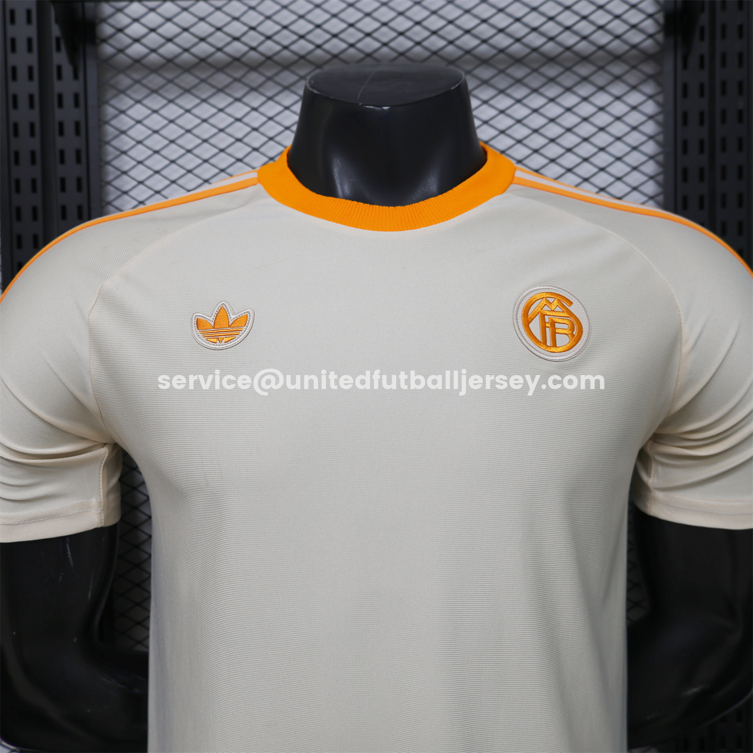 Bayern Munich 25-26 Off-white Casual Jersey - Player Version:football jersey mysite: unitedjerseyfootball 邓江浪:football
