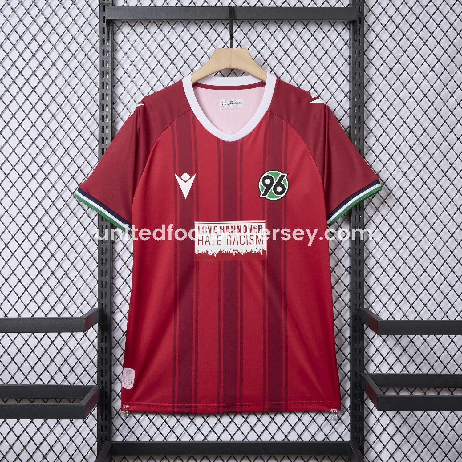 unitedfutballjersey-Hannover 96 24-25 Anti-Racism Special Edition Jersey - Fans Version