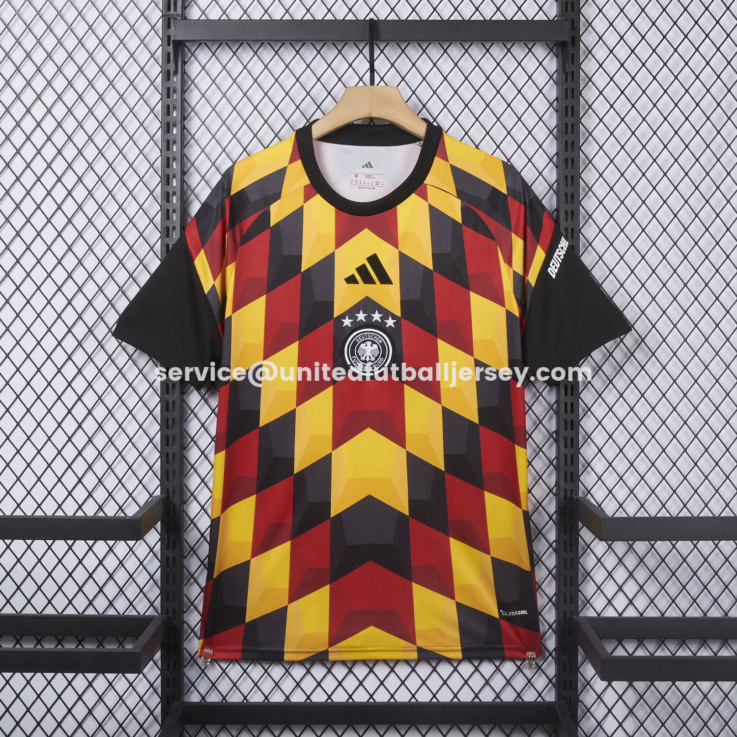 unitedfutballjersey-Germany 2026 Red Yellow Black Special Jersey - Fans Version