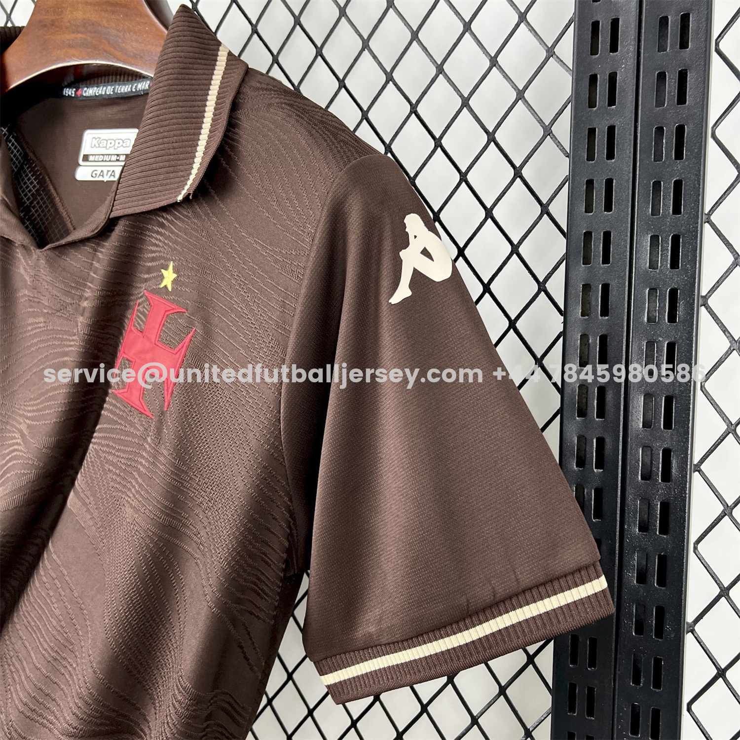 unitedfutballjersey-Vasco da Gama 25-26 Third Brown Jersey - Fans Version