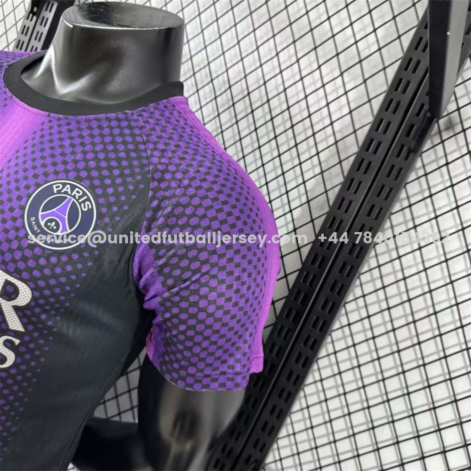 unitedfutballjersey-Paris Saint-Germain PSG X JD 25-26 Purple Special Edition Jersey - Player Version