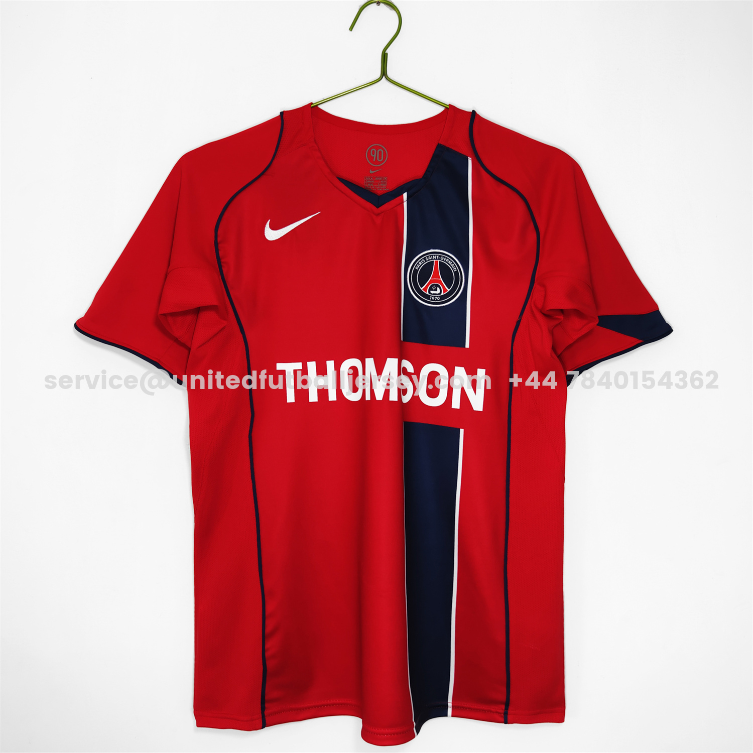 unitedfutballjersey-Retro Paris Saint-Germain PSG 2004-05 Away Jersey