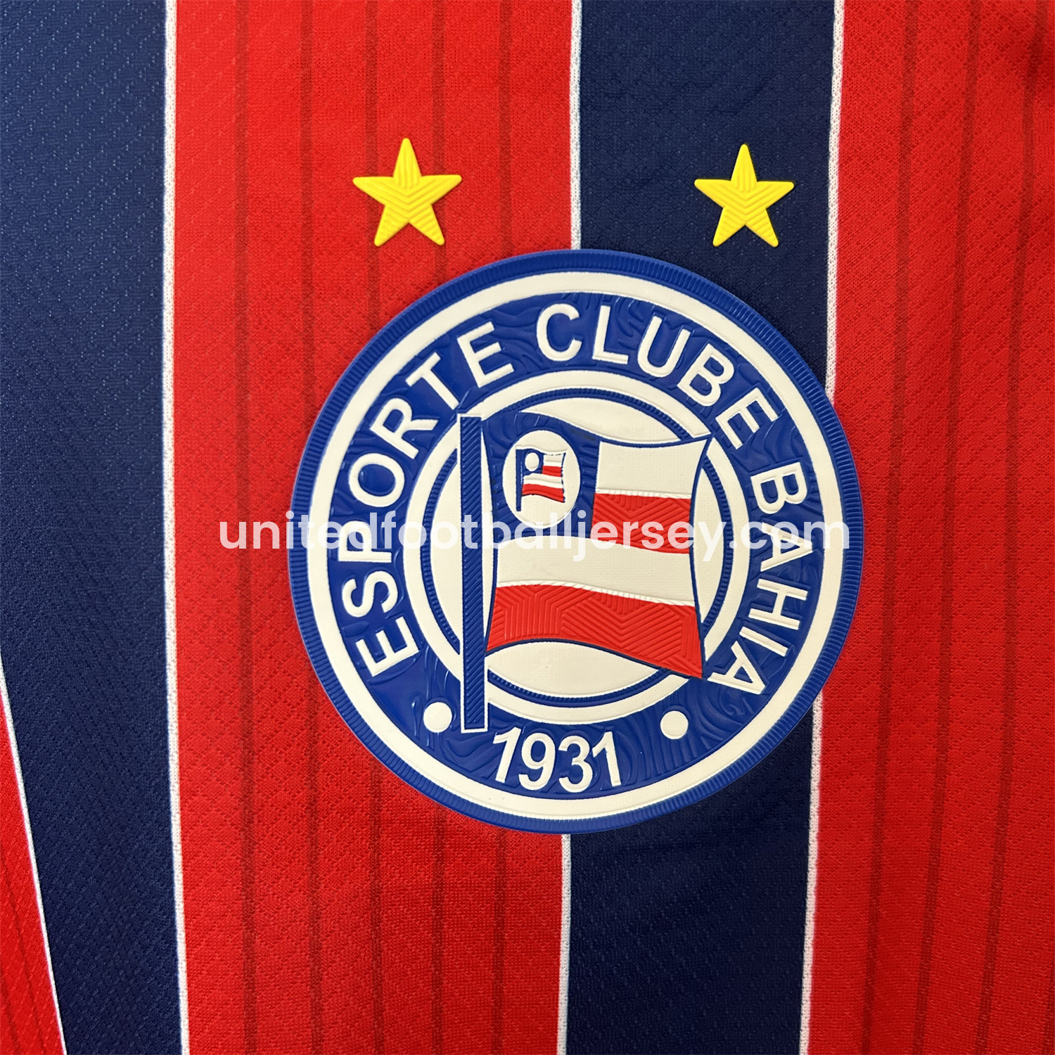 unitedfutballjersey-Bahia 25-26 Away Unsponsored Jersey - Fans Version