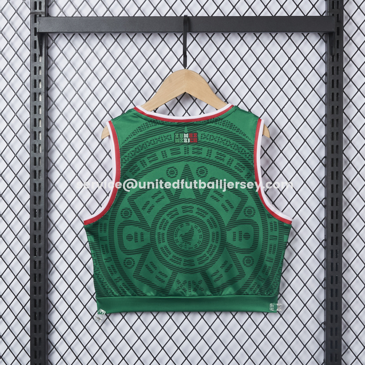 unitedfutballjersey-Women's Mexico 2026 Home Yoga Vest