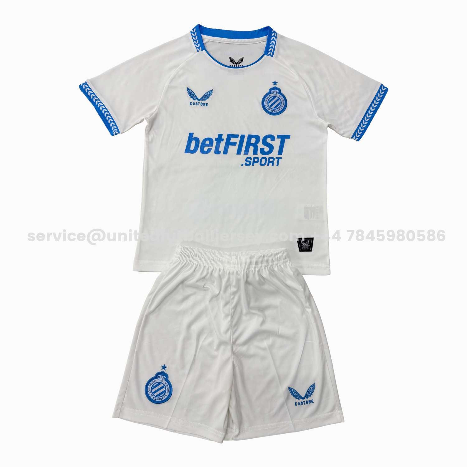 unitedfutballjersey-Club Brugge 25-26 Away Kids Kit