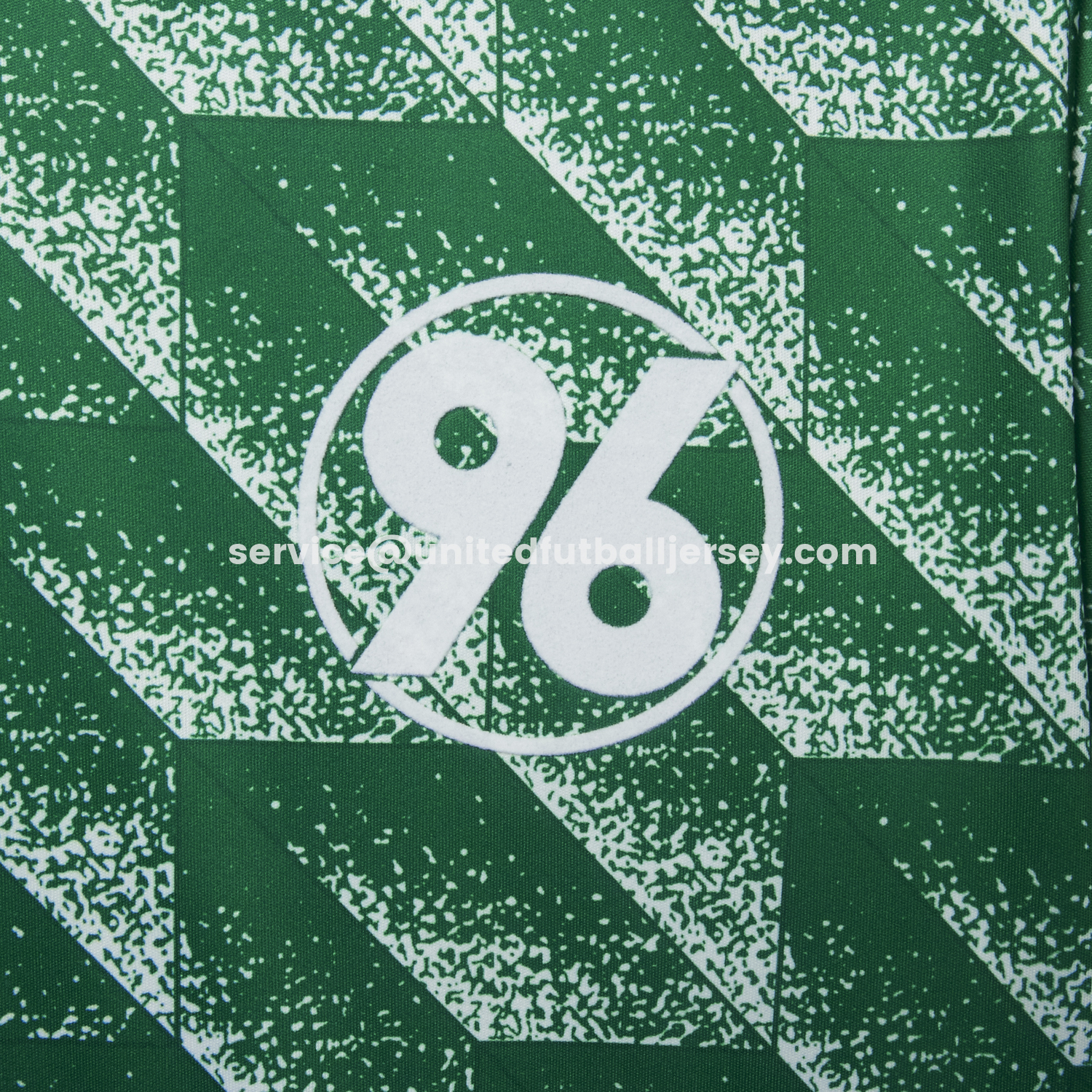 unitedfutballjersey-Retro Hannover 96 1990-91 Away Green Jersey