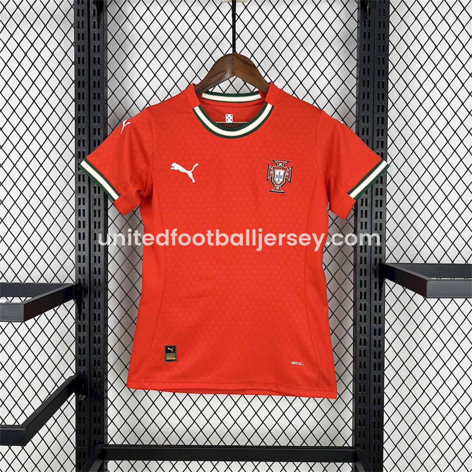 unitedfutballjersey-Women's Portugal 2025-26 Home Jersey