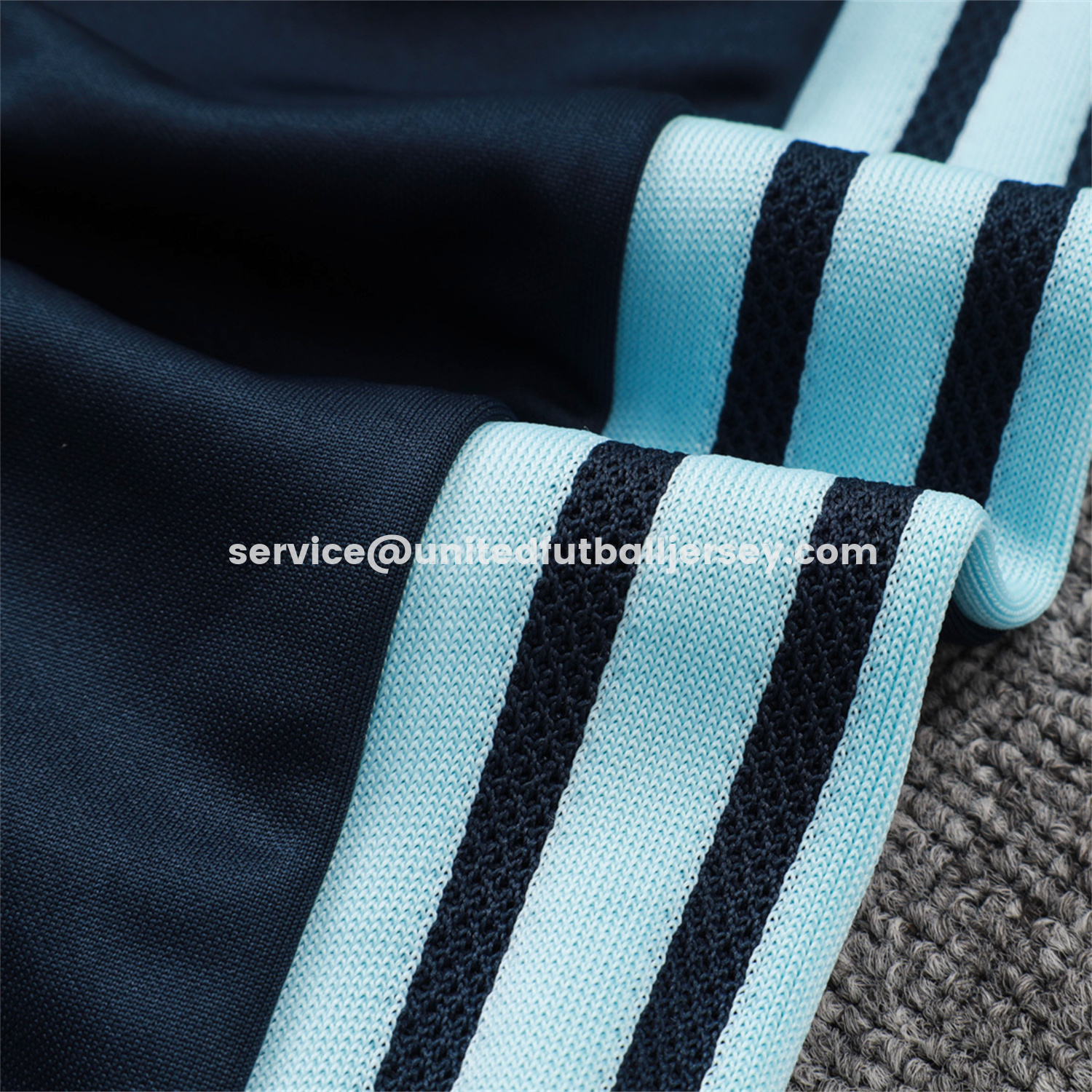 unitedfutballjersey-Argentina 25-26 Windbreaker Training Set - Dark Blue Top and Pants