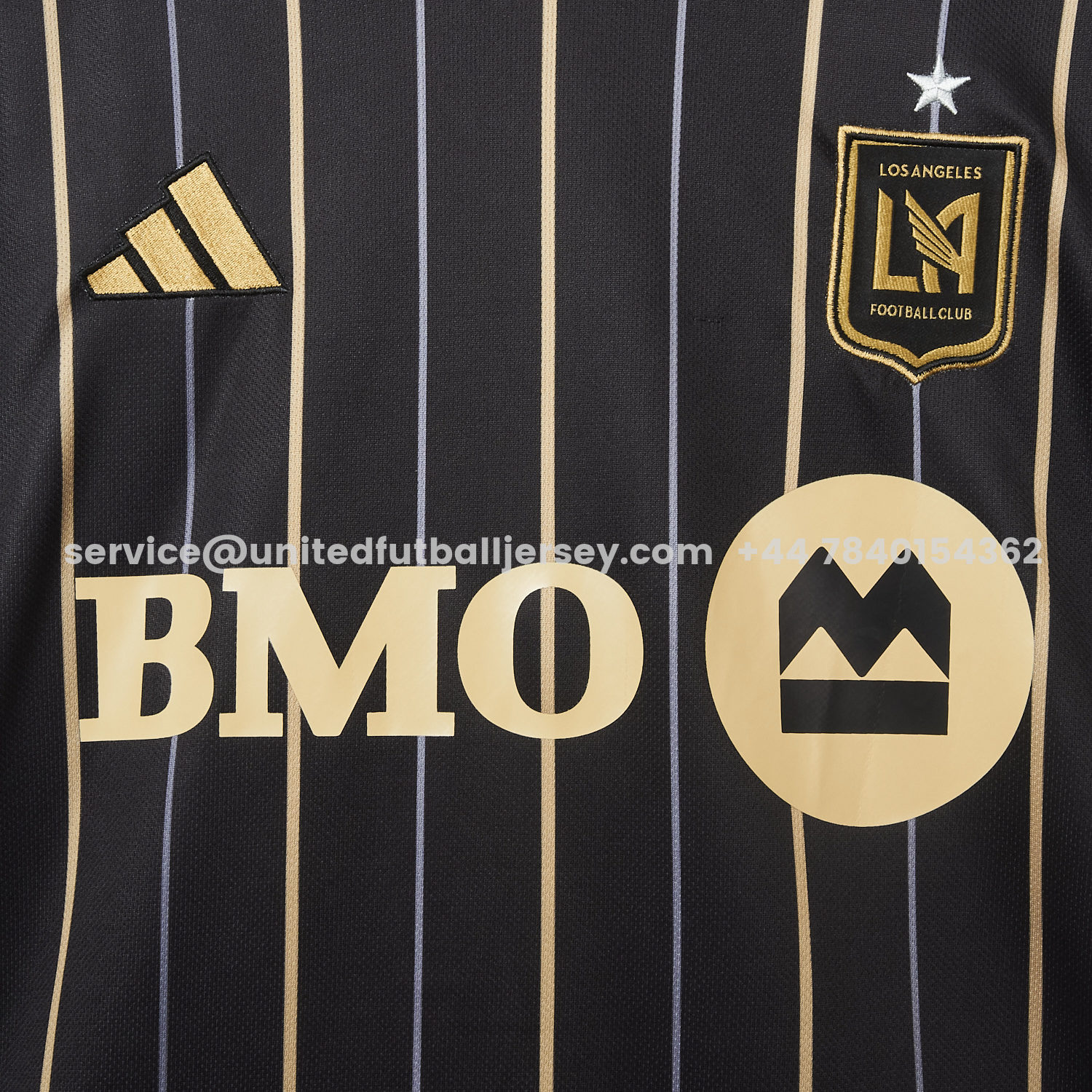 unitedfutballjersey-Los Angeles FC 25-26 Home Black Jersey - Fans Version