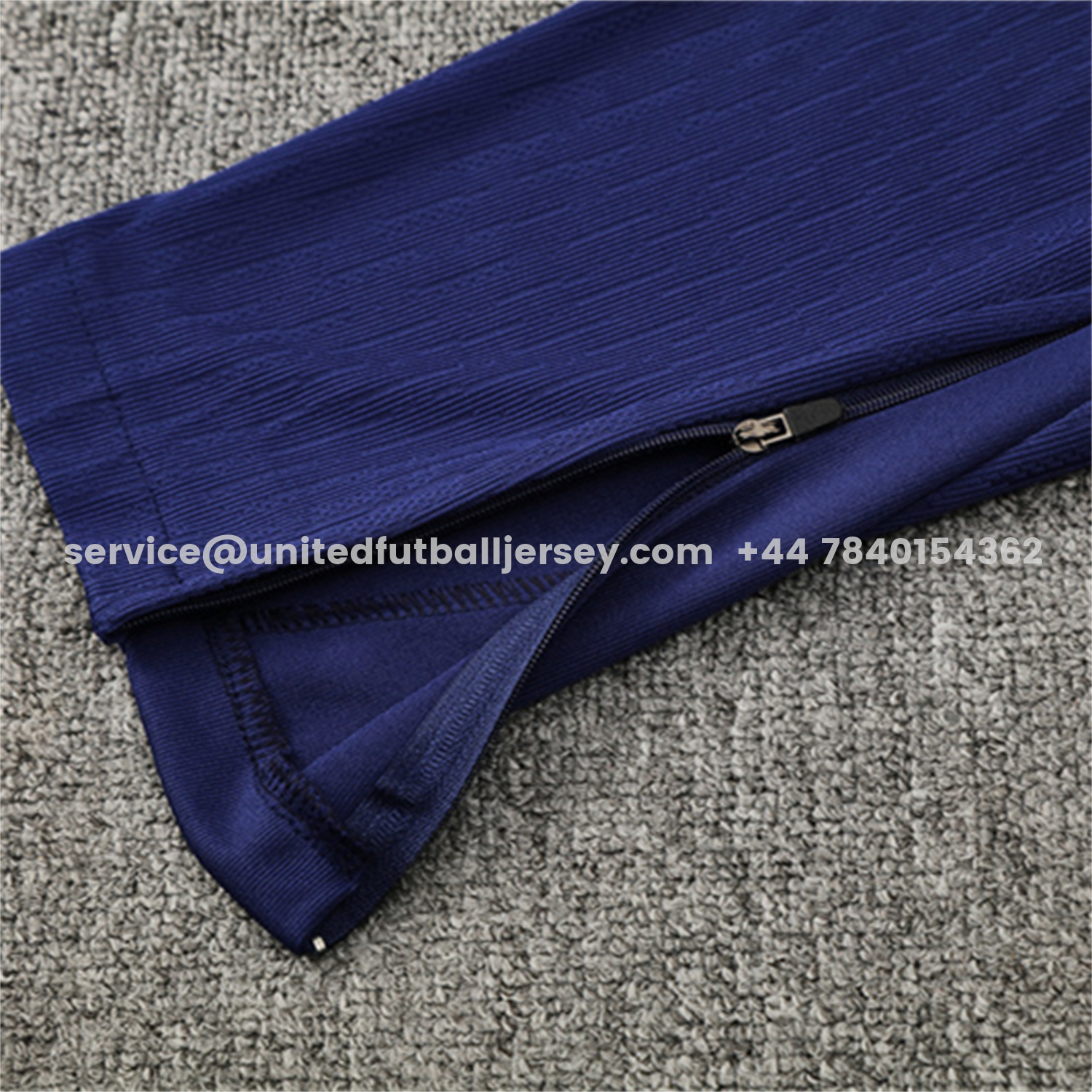 unitedfutballjersey-Barcelona 25-26 Kids Long Sleeve Training Set - Orange Top Royal Blue Sponsor & Royal Blue Pants