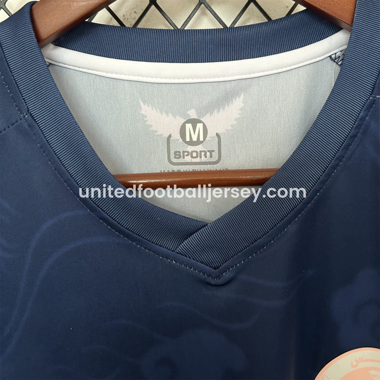 unitedfutballjersey-Tunisia 25-26 Deep Blue Purple Gradient Training Jersey - Fans Version