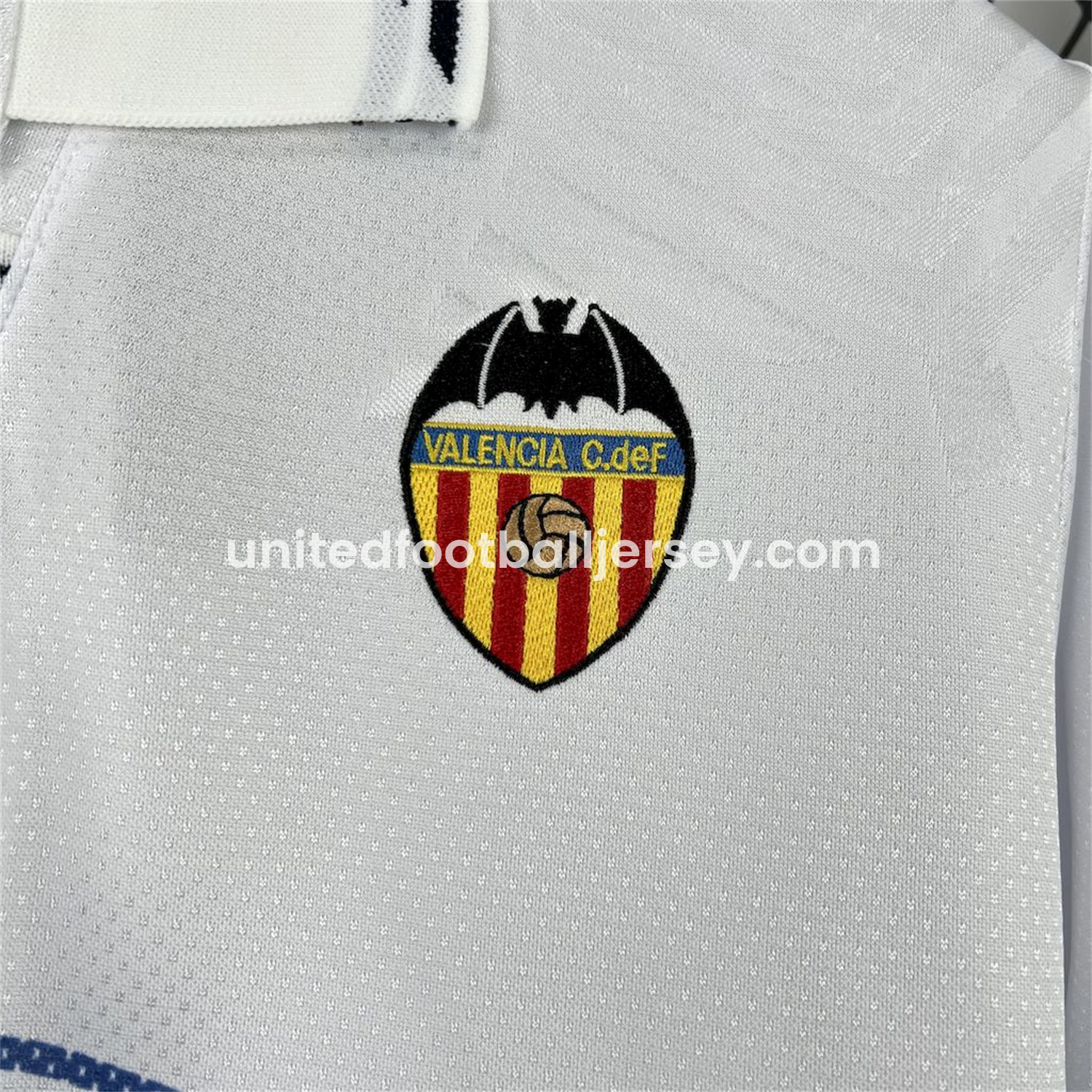 unitedfutballjersey-Retro Valencia 1995-96 Home Jersey