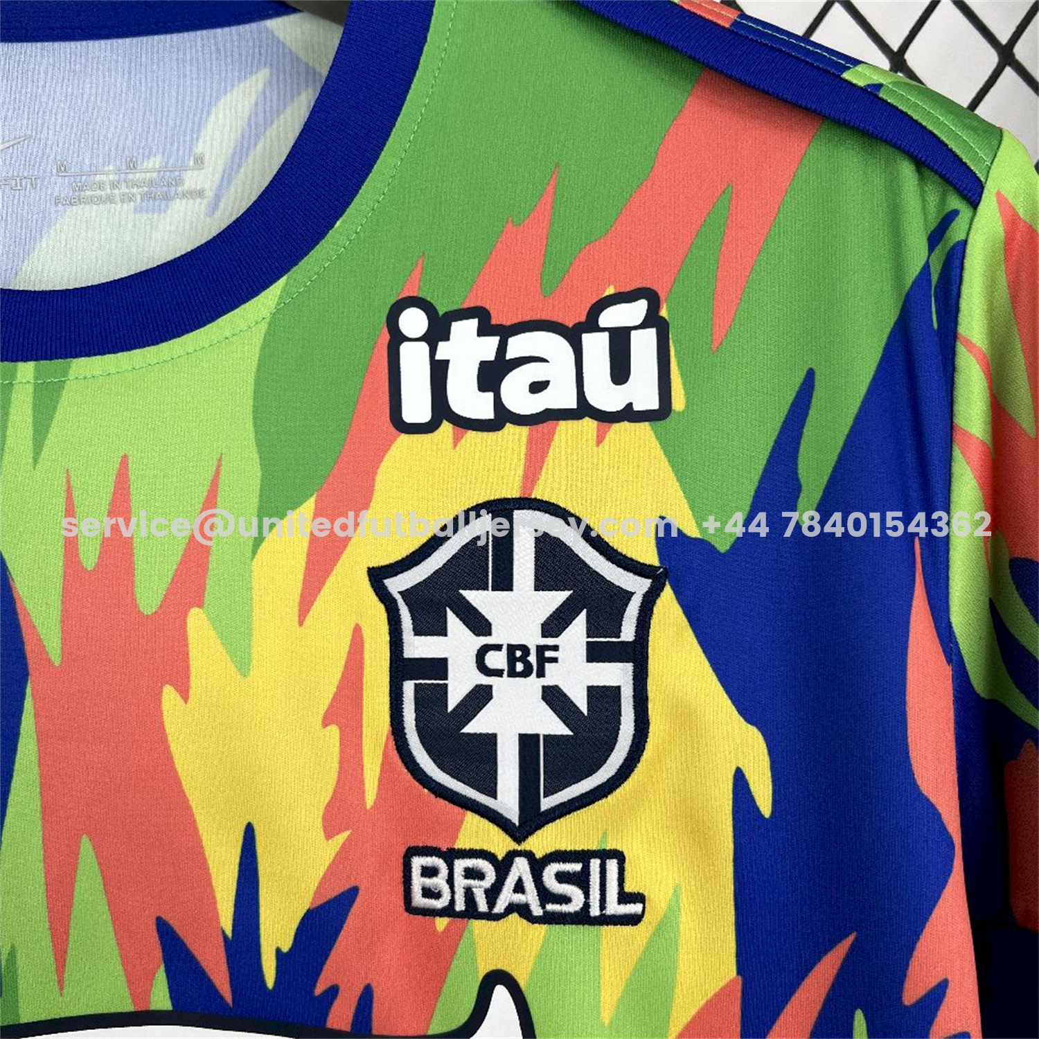 unitedfutballjersey-Brazil 25-26 Green Training Jersey - Fans Version