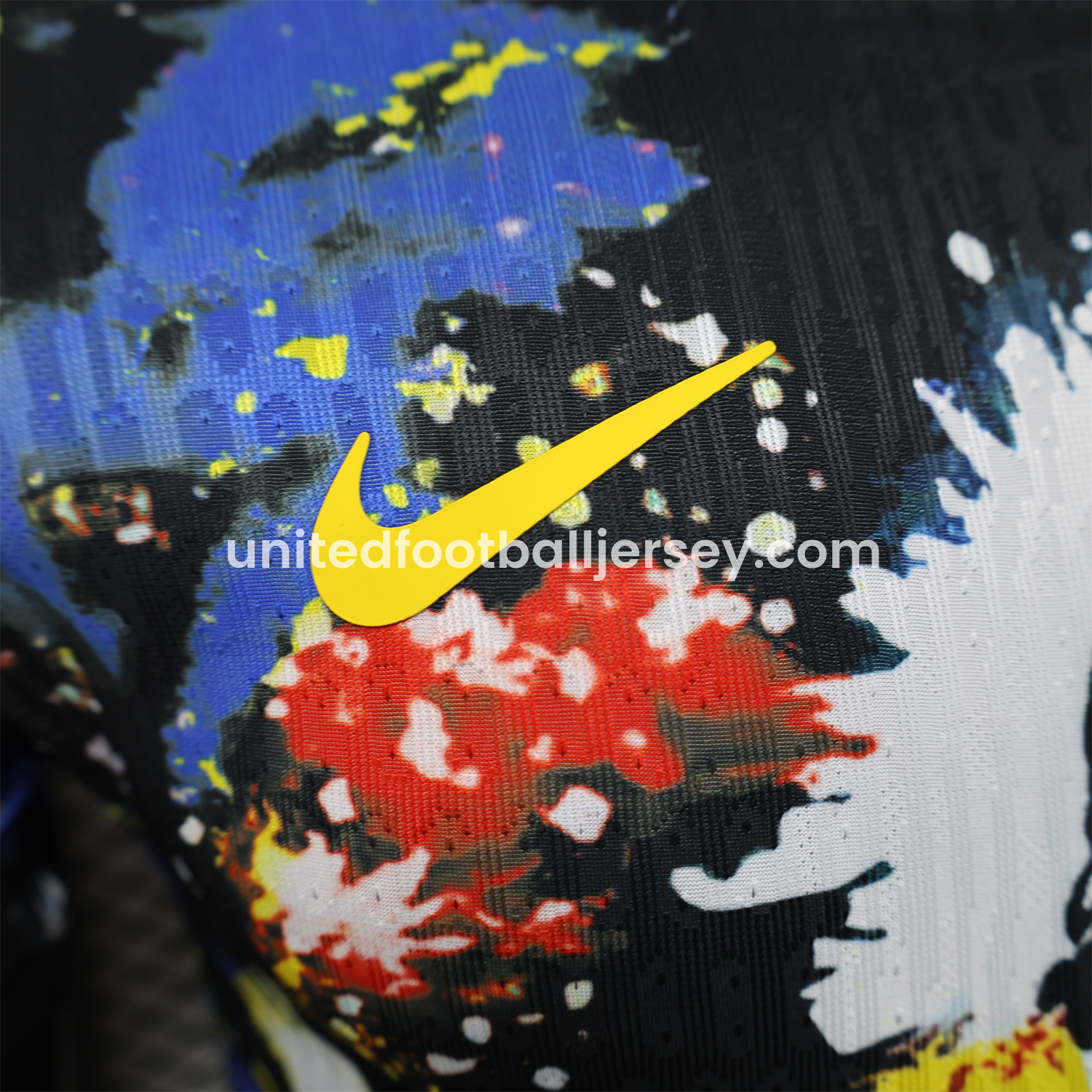 unitedfutballjersey-Brazil 25-26 Colorful Jesus Statue Special Colorful Graffiti Jersey - Player Version